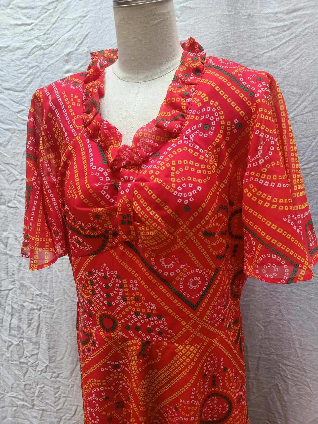 Vintage Medallion Dress