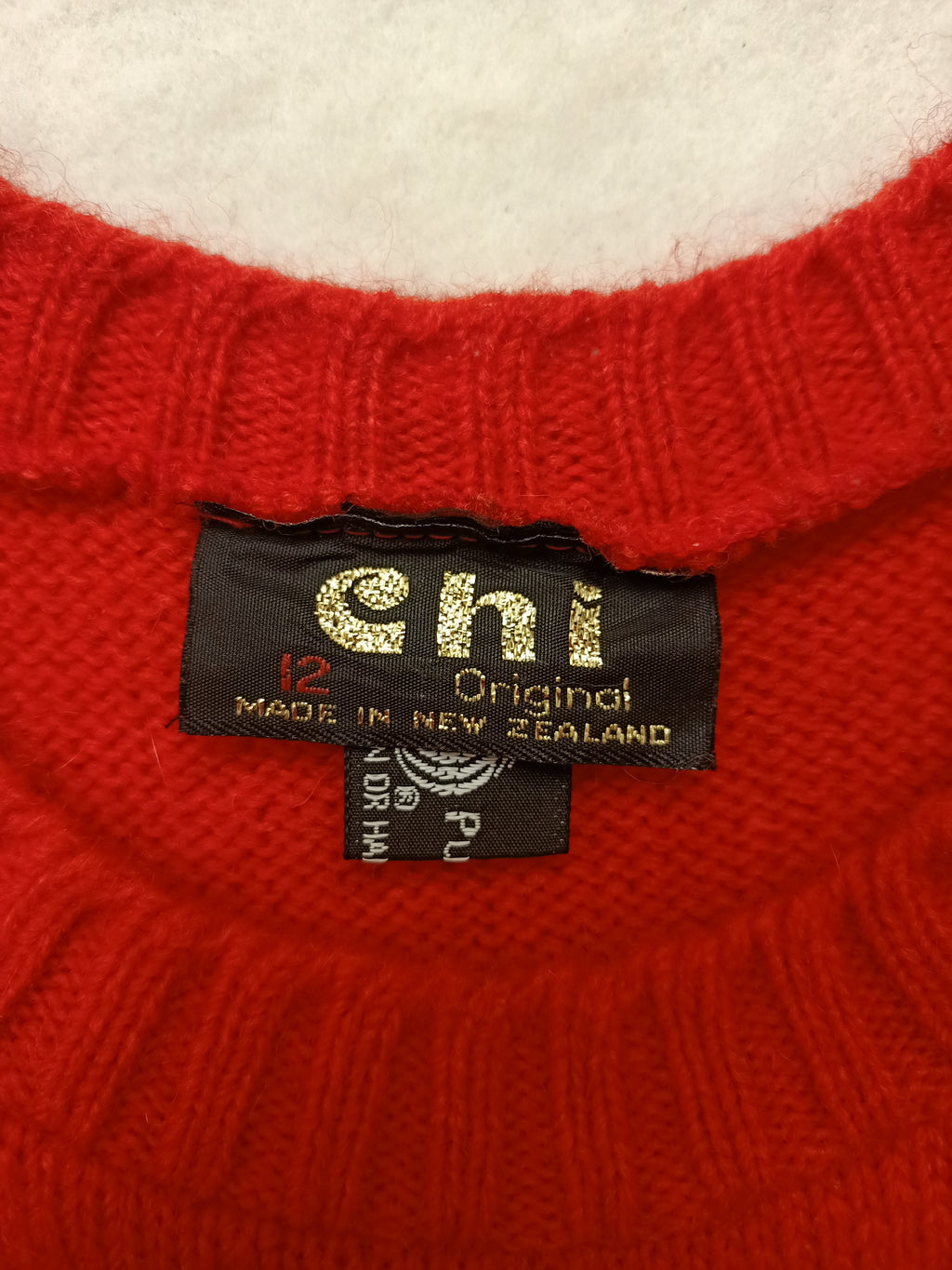 Vintage Chi Knit Vest