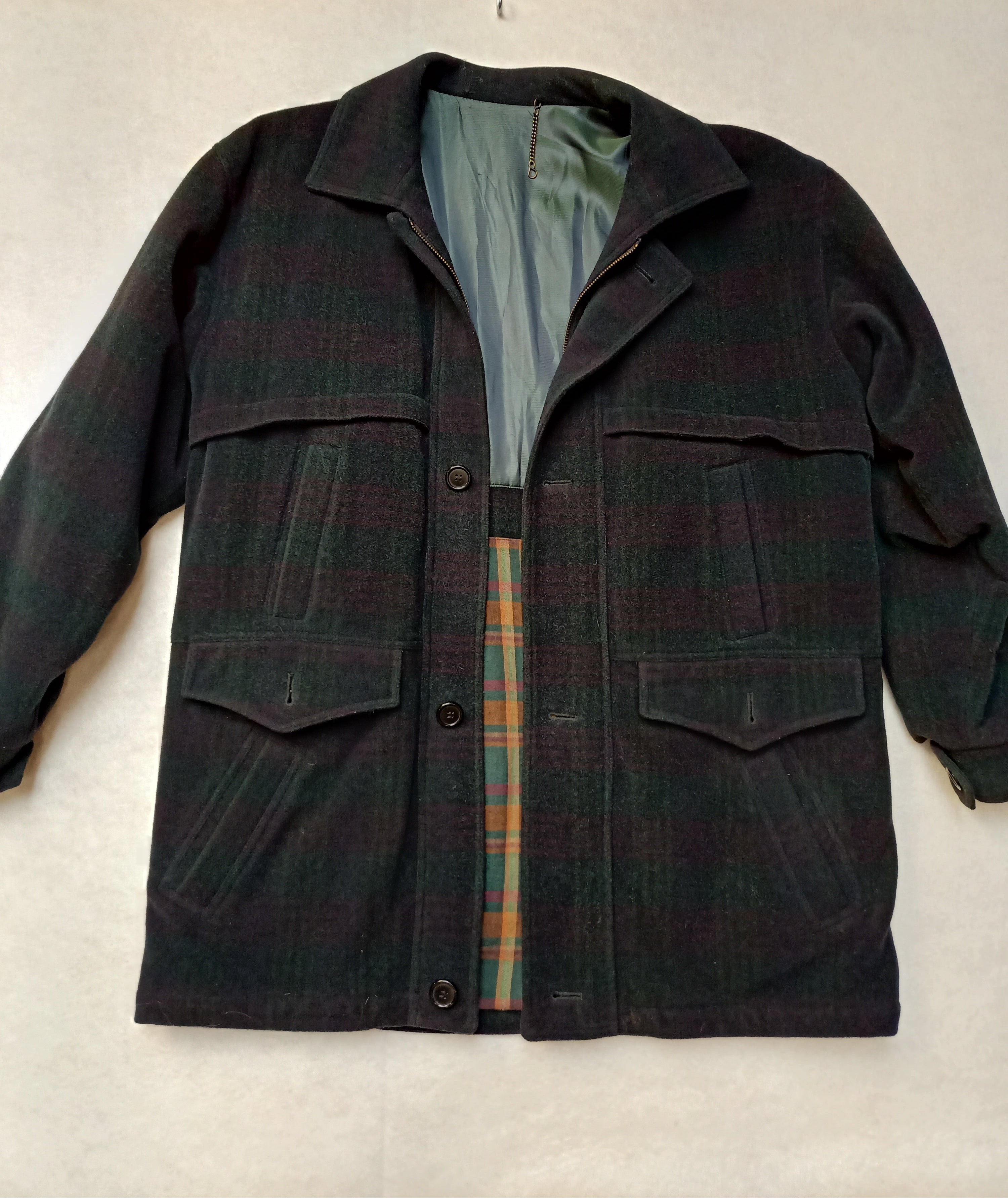Men's Checkered Coat