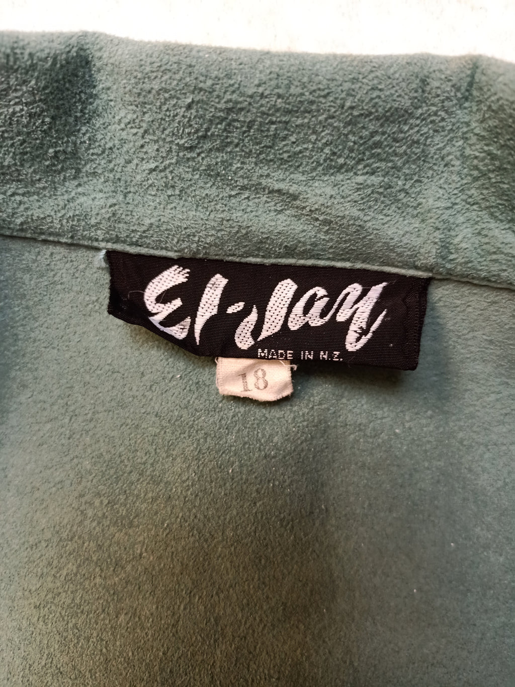 El-Jay Retro Faux Suede Coat