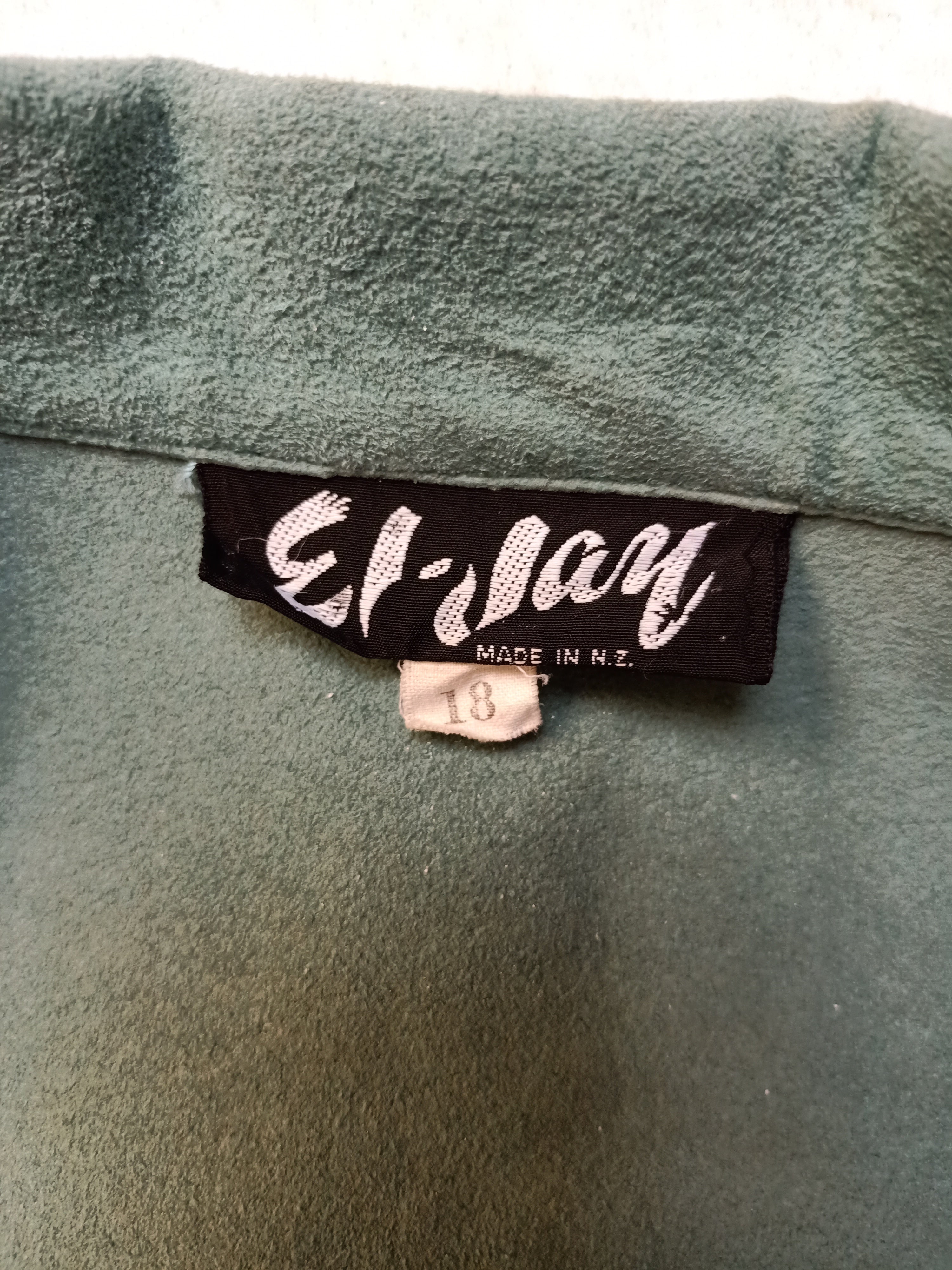 El-Jay Retro Faux Suede Coat
