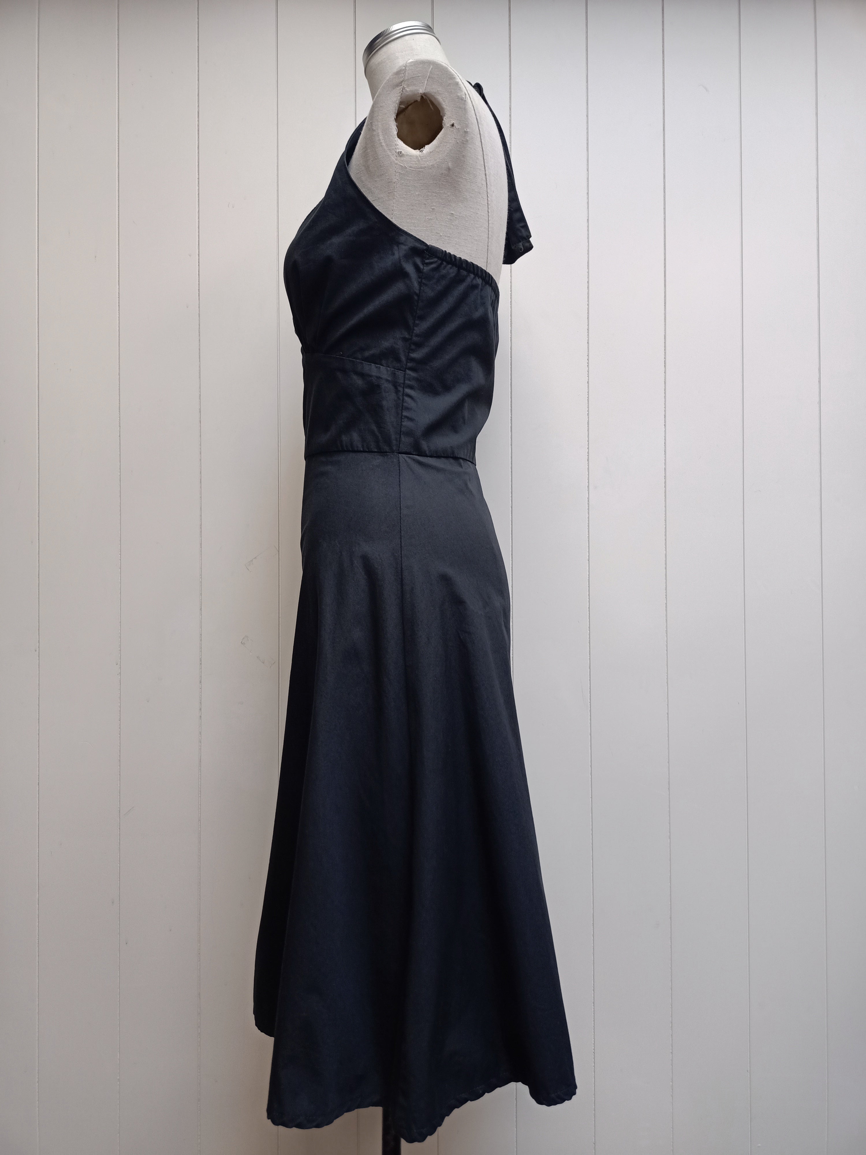 Devol Black Sailor Dress