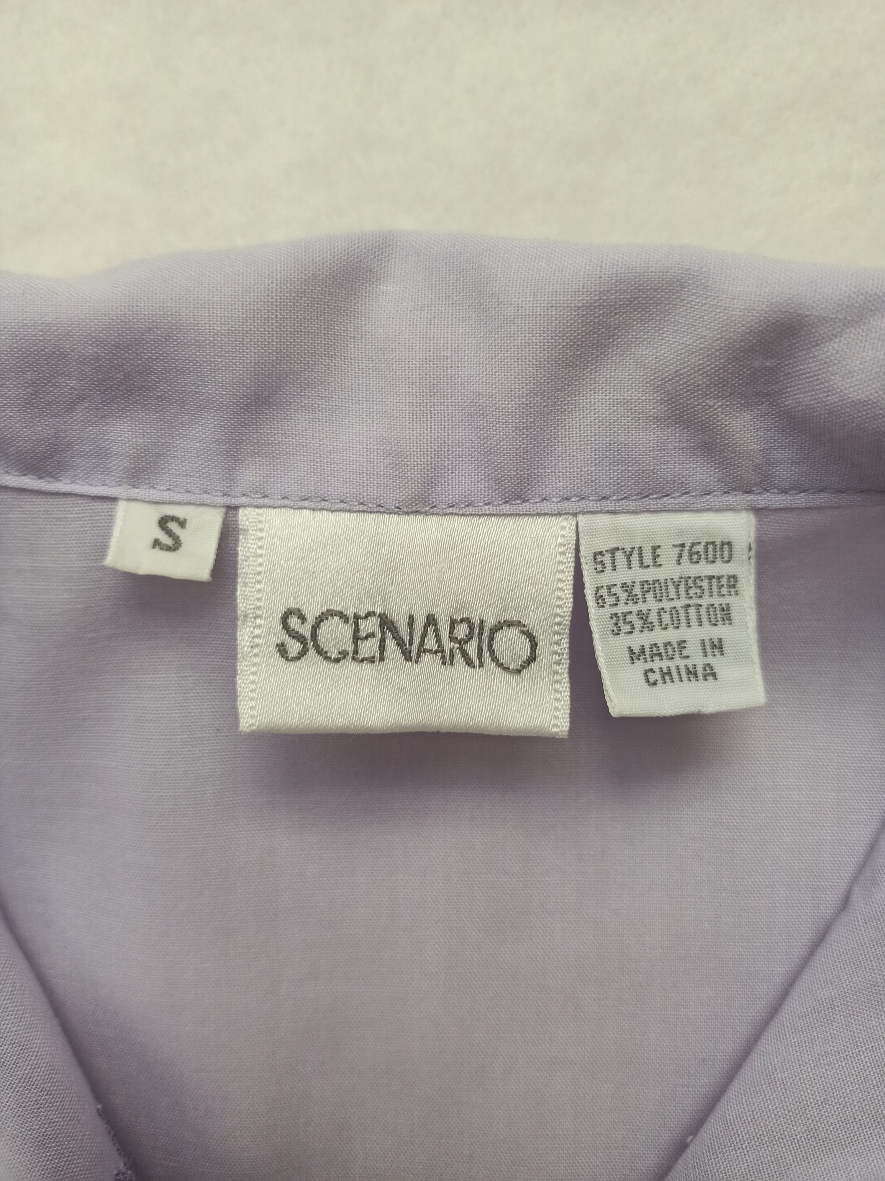 Vintage Scenario Embroidered Shirt