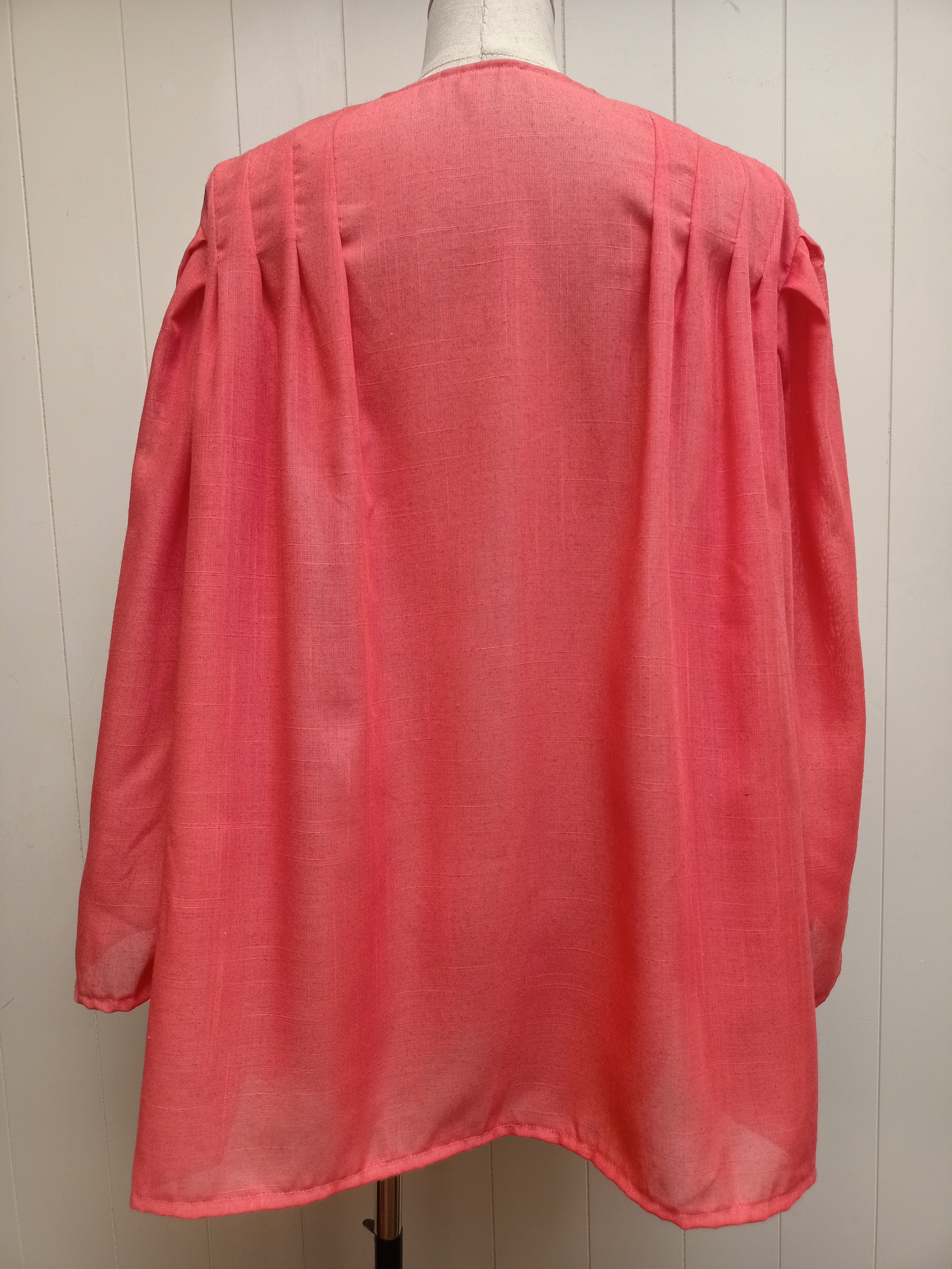 Vintage Coral Muslin Shirt