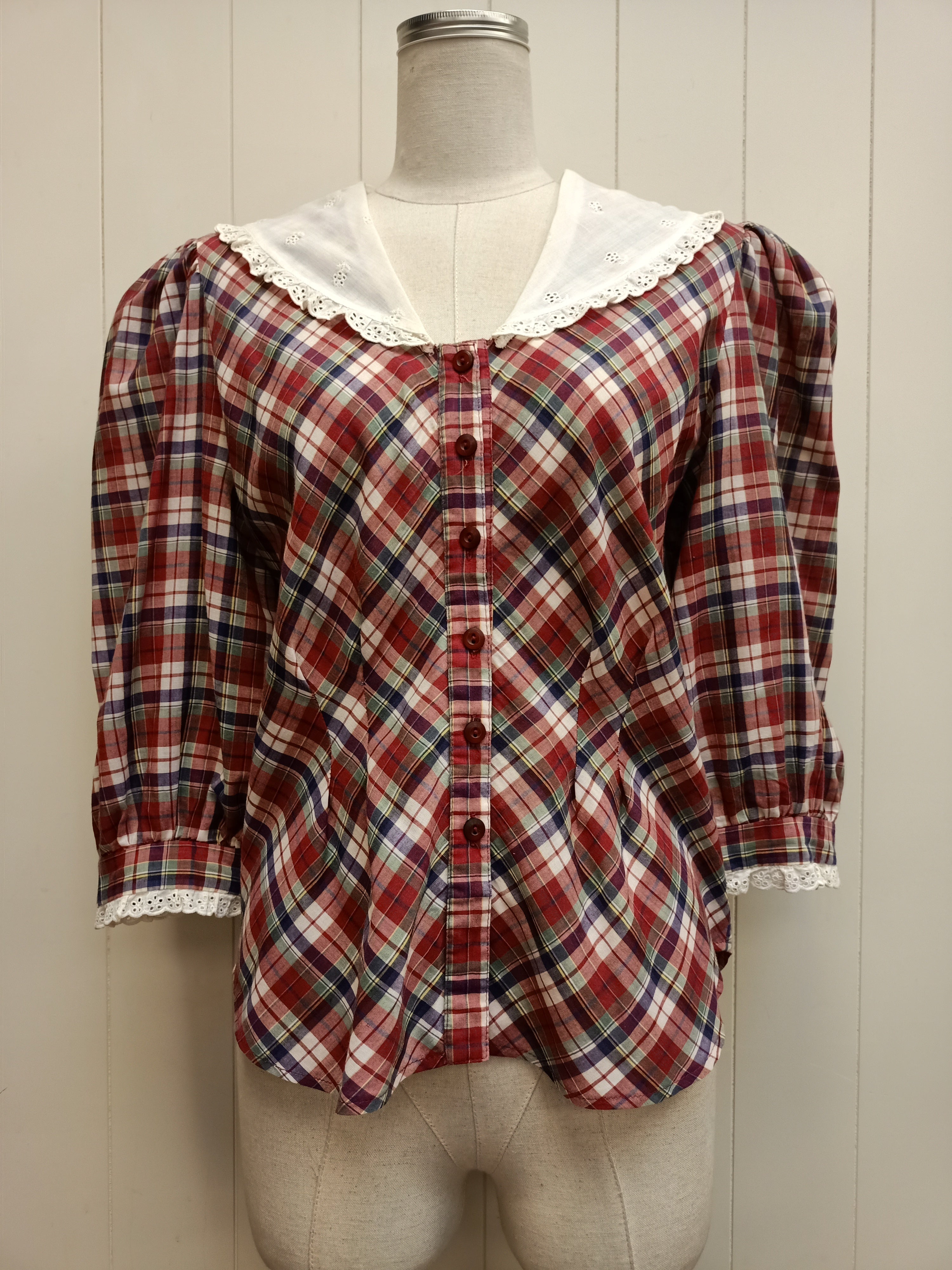 Vintage Wraggs Plaid Shirt