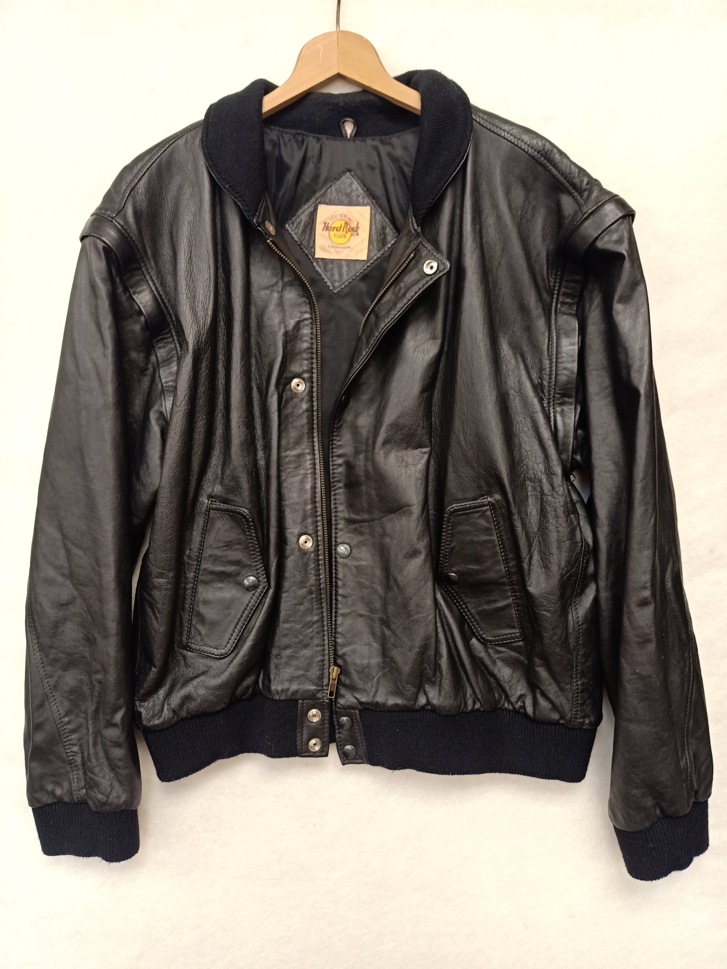 Hard Rock Cafe Leather Jacket