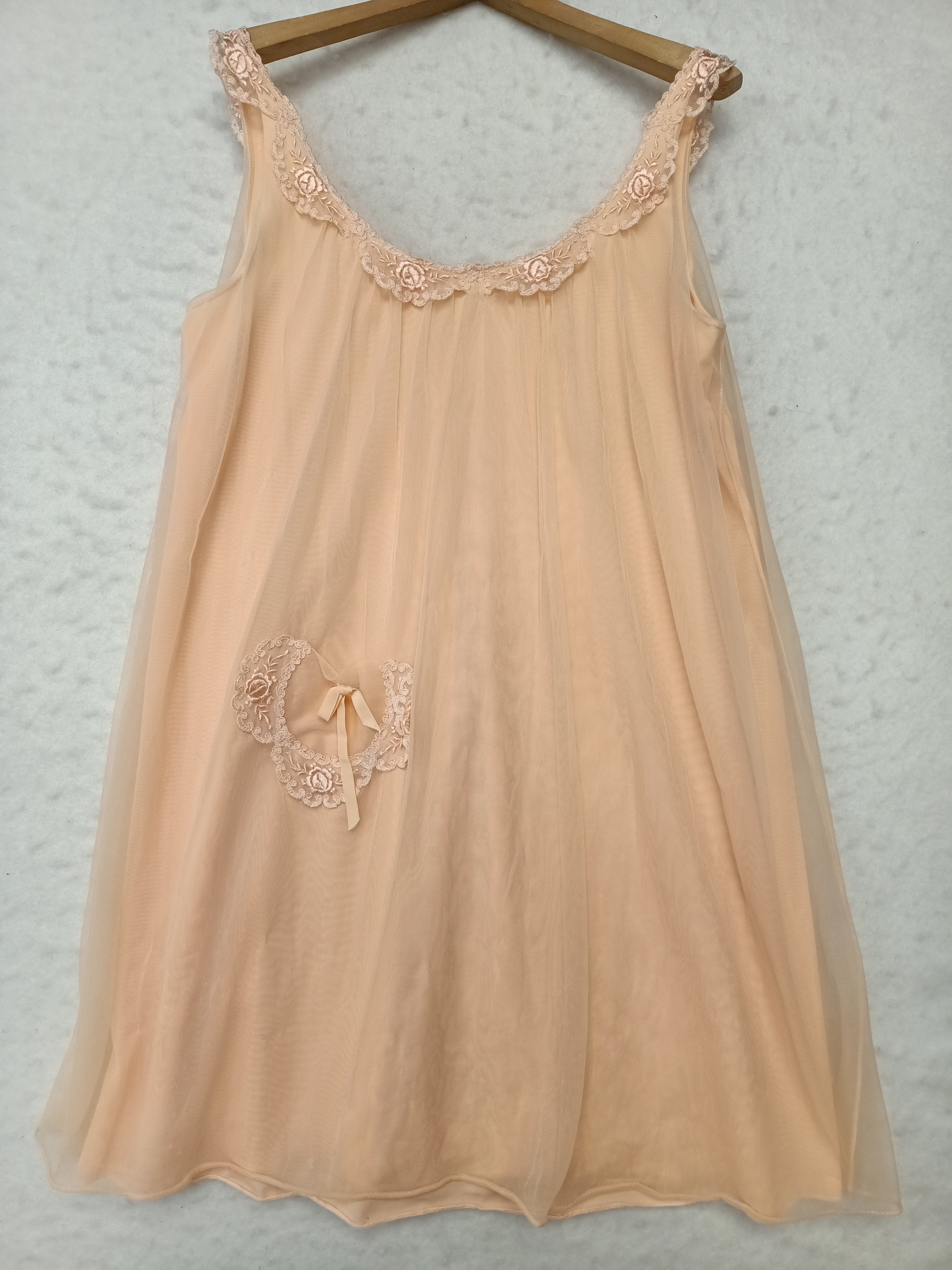 Vintage Starway Peach Nightie