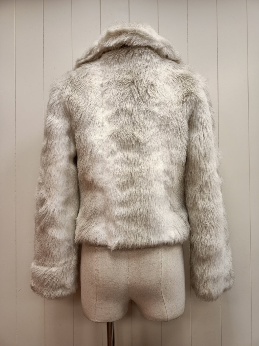 Vintage Furricoat White Fur Jacket