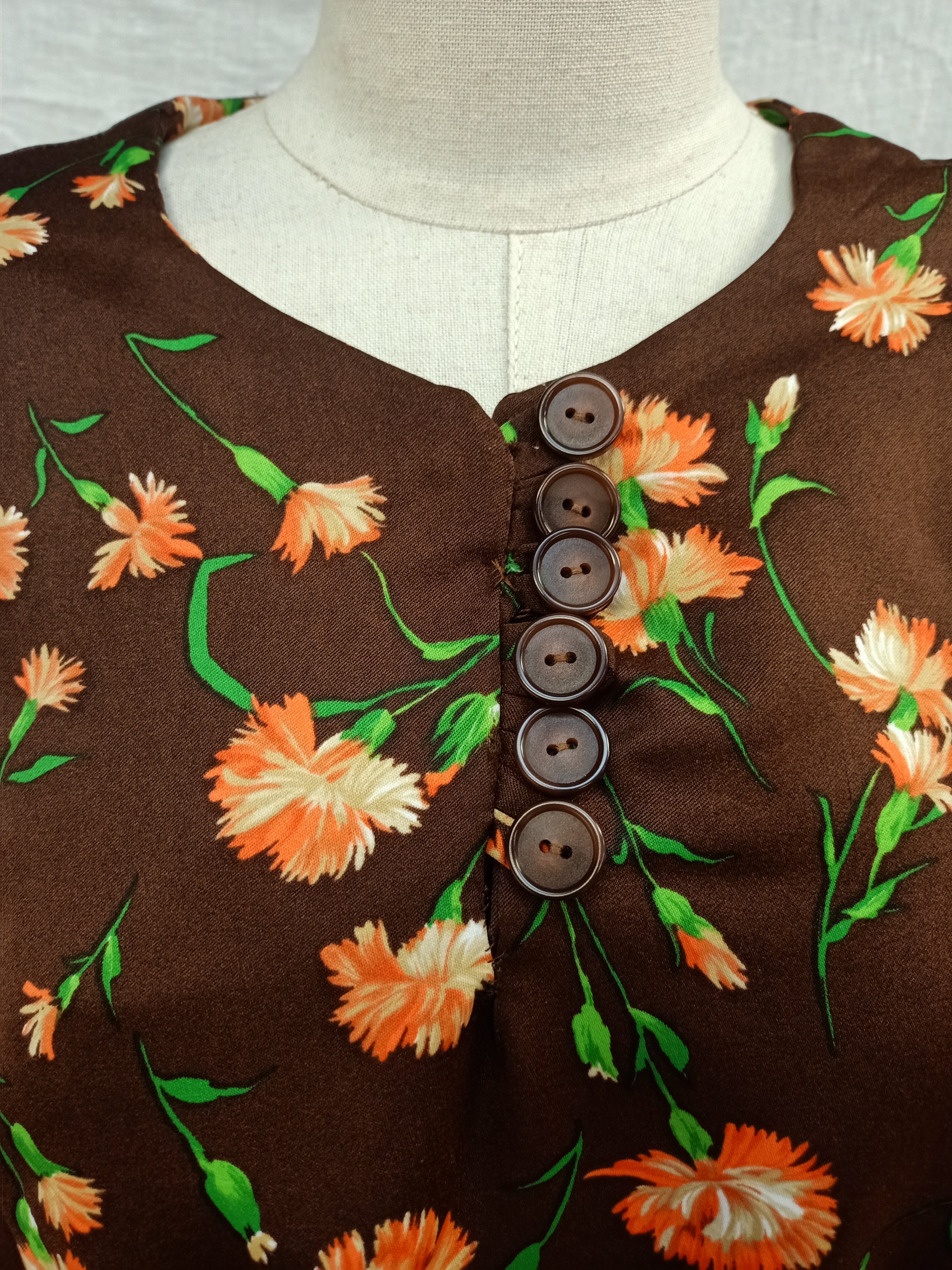 Vintage Floral Dress