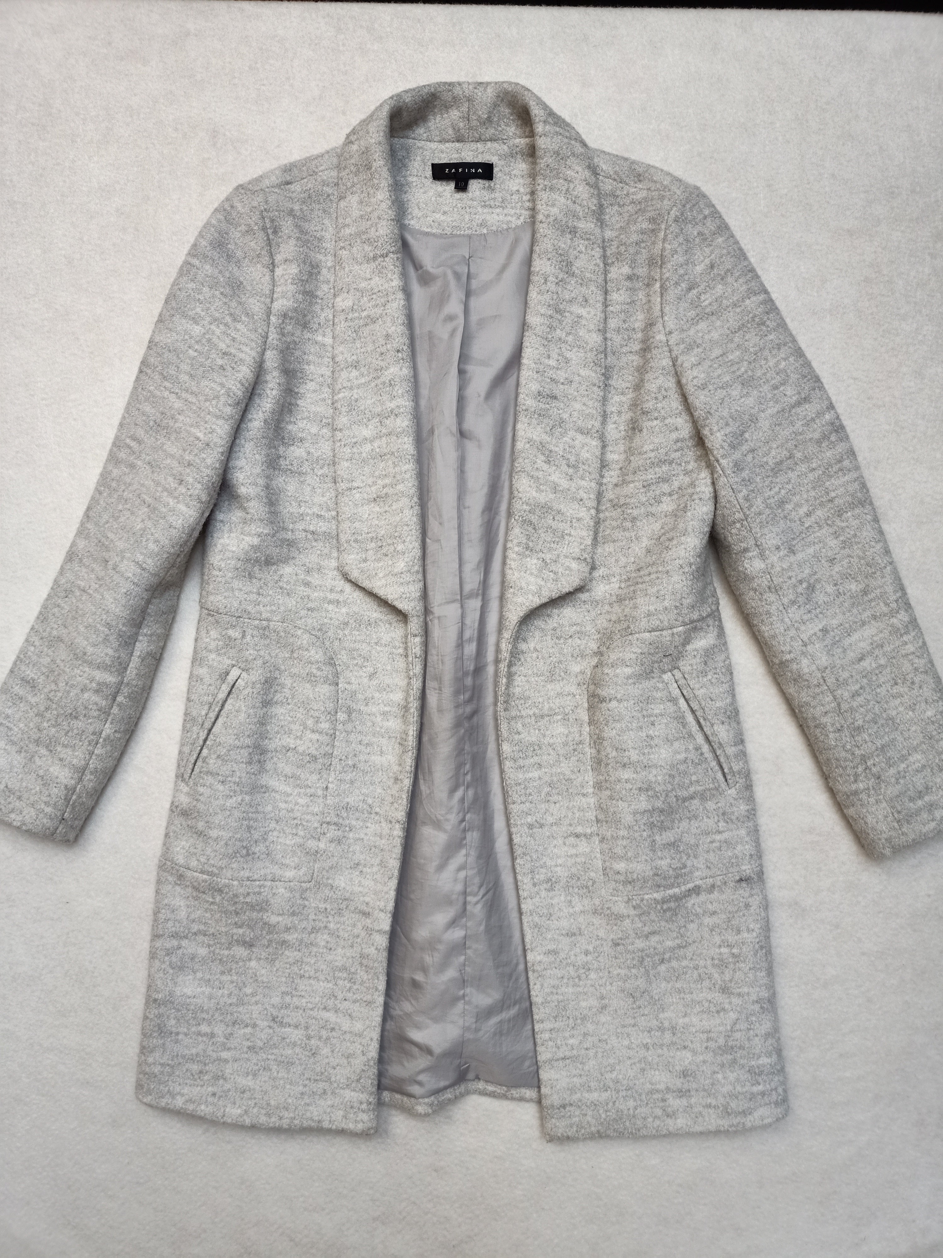 Zafina Grey Coat