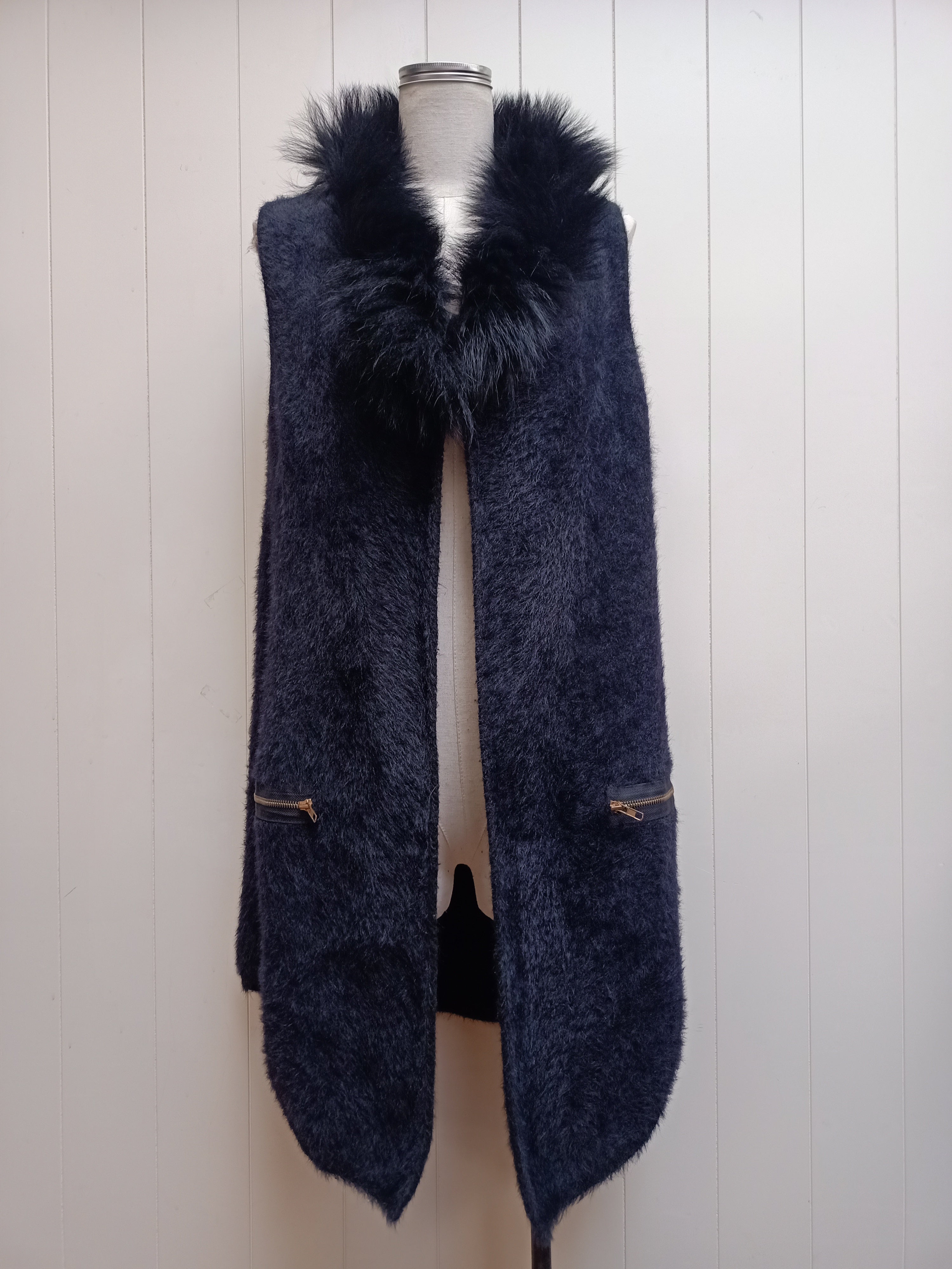 Brave+True Sleeveless Cardigan Vest