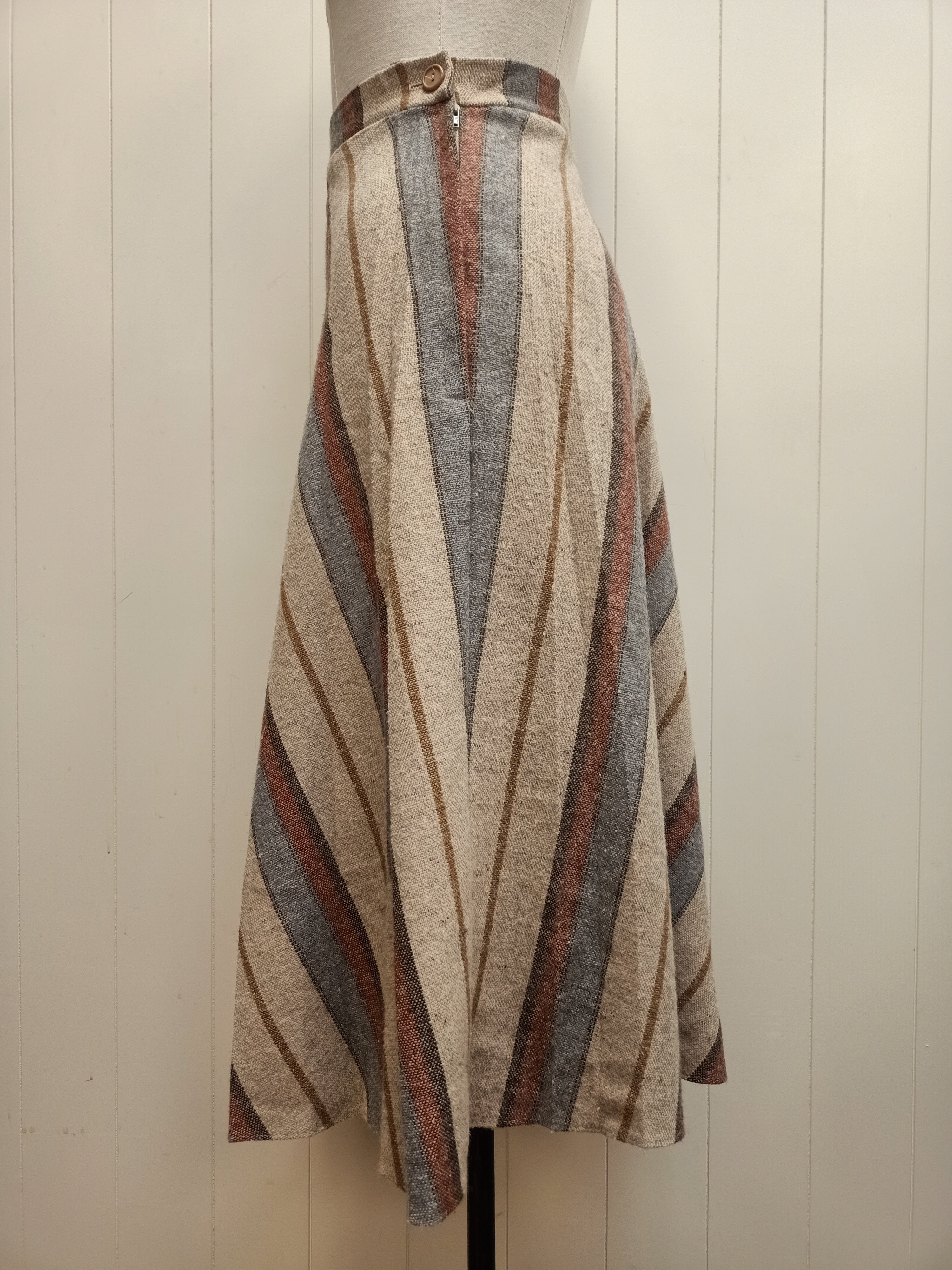 Vintage Wyndham Striped Skirt