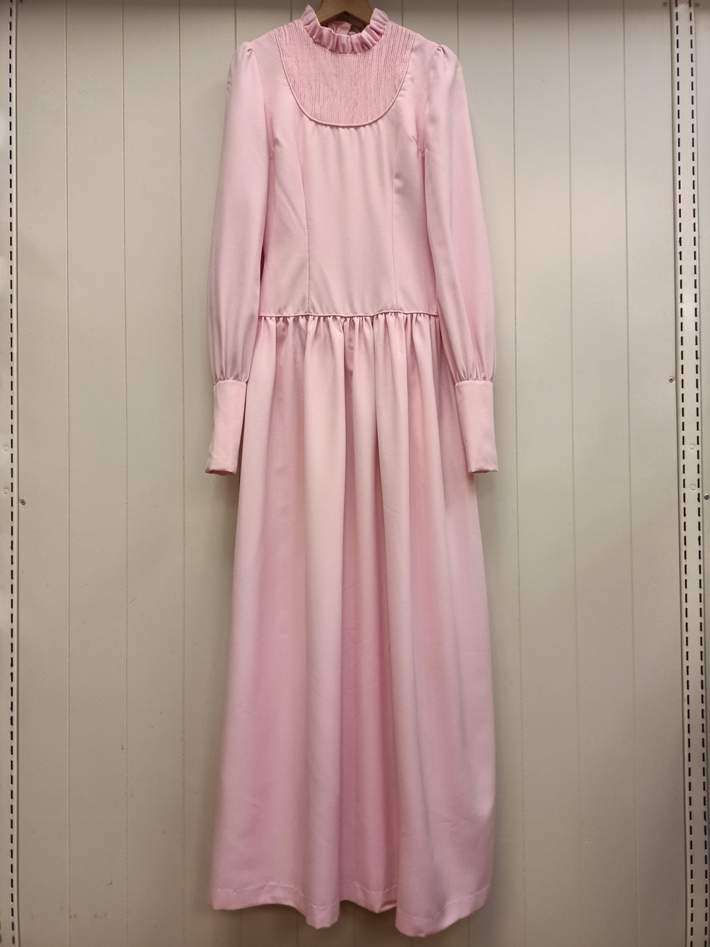 Vintage Prairie Pink Maxi Dress