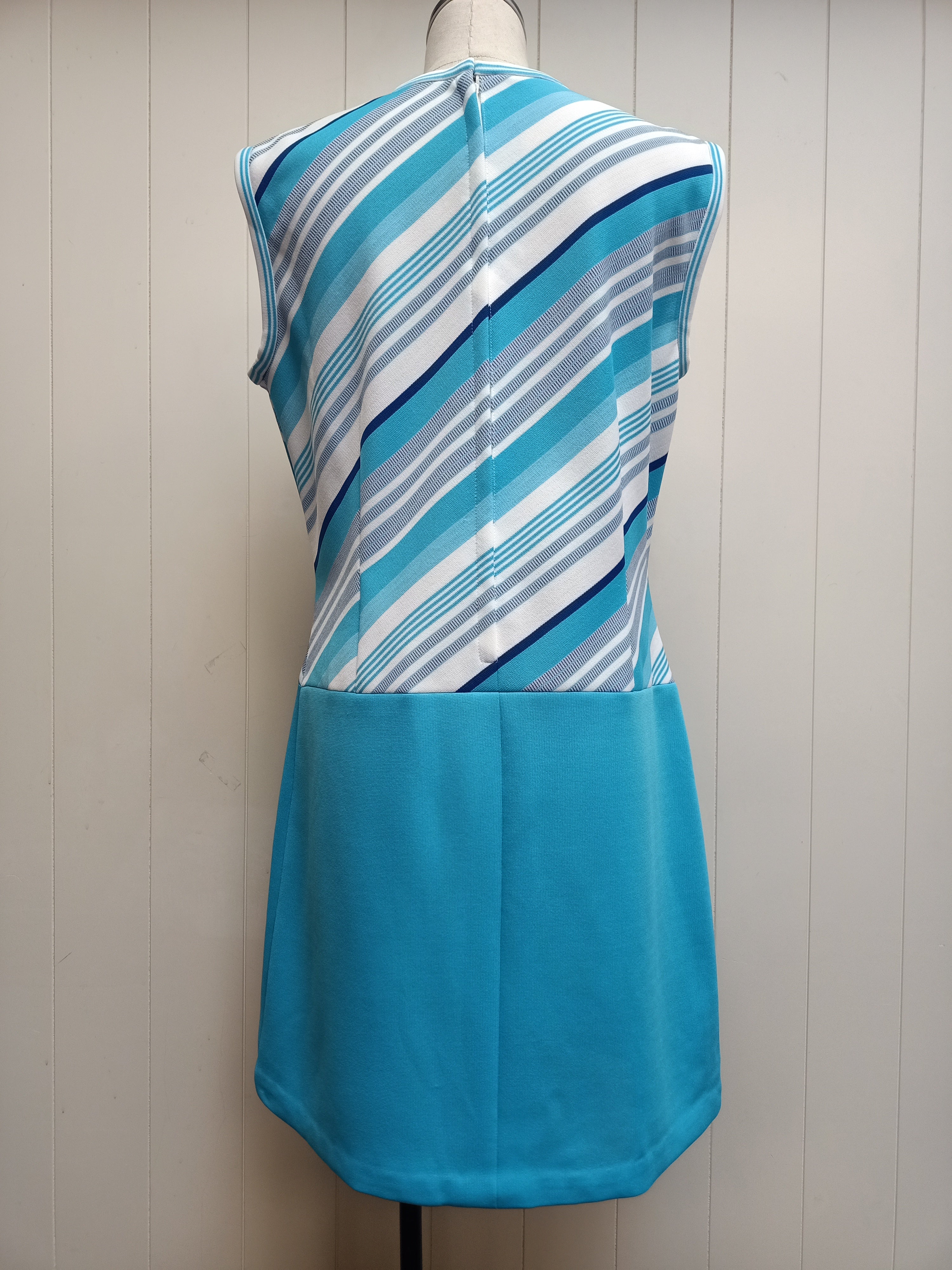 Vintage Blue Tennis Dress