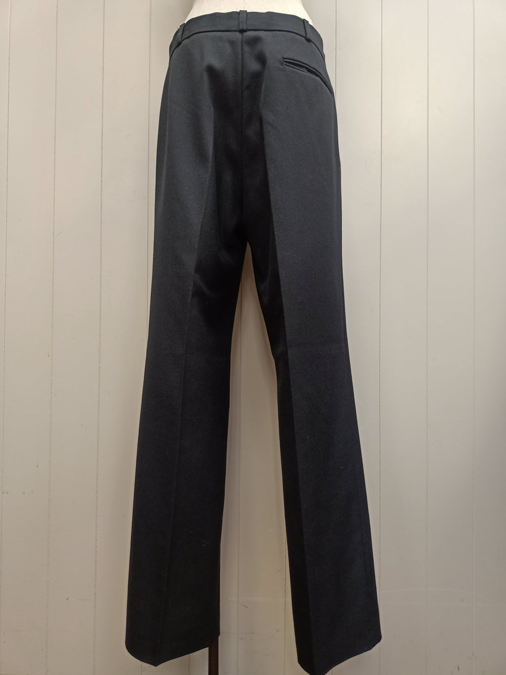 Vintage Mens Oxford Black Pants