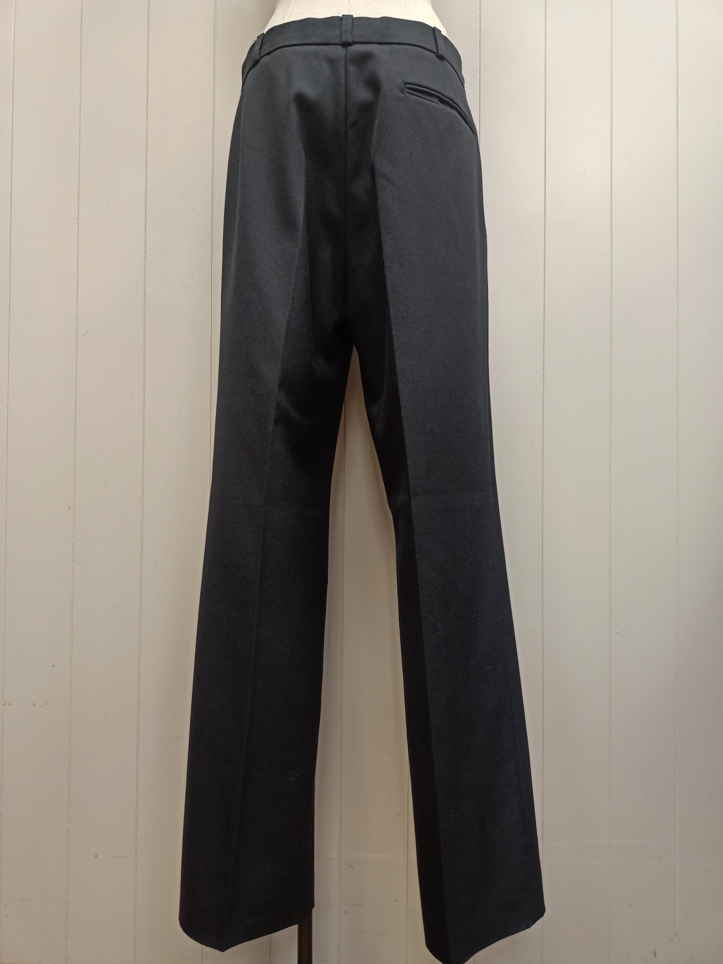 Vintage Mens Oxford Black Pants