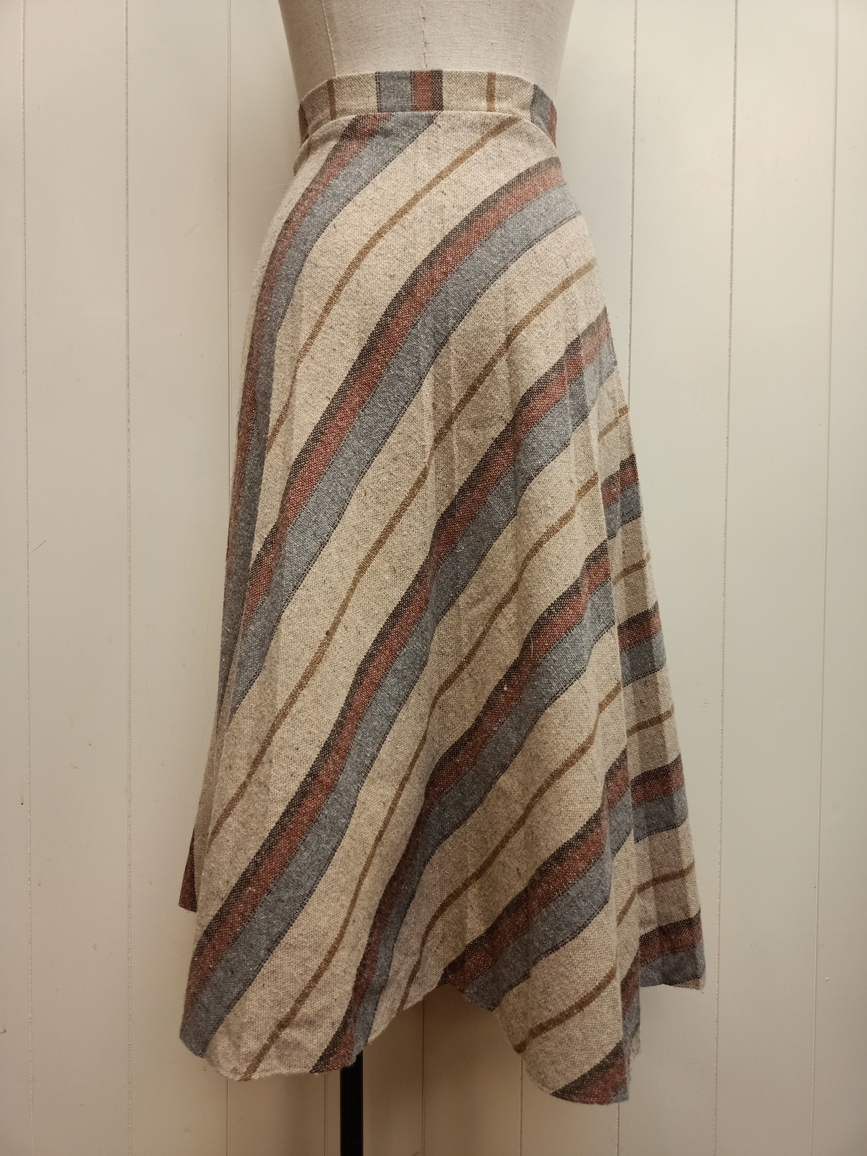 Vintage Wyndham Striped Skirt