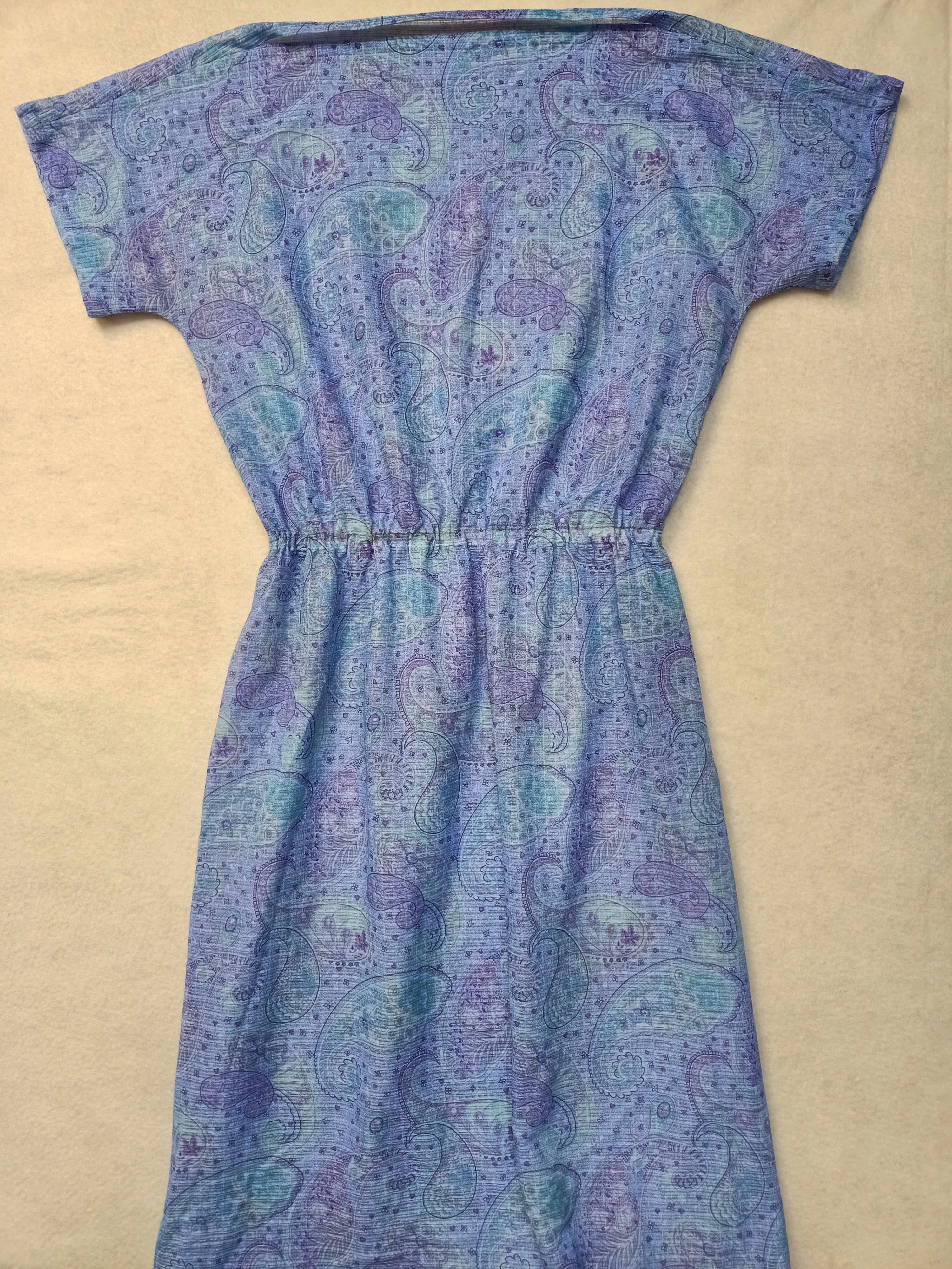 Vintage Paisley Dress