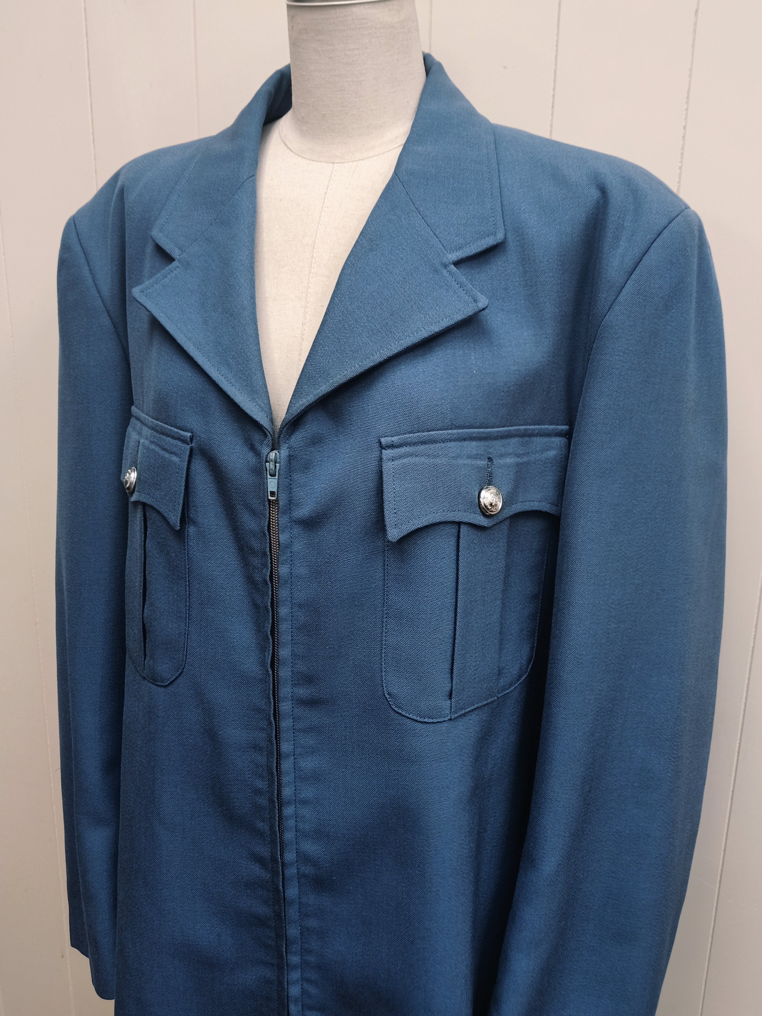 Vintage Mens Albion Blue Jacket