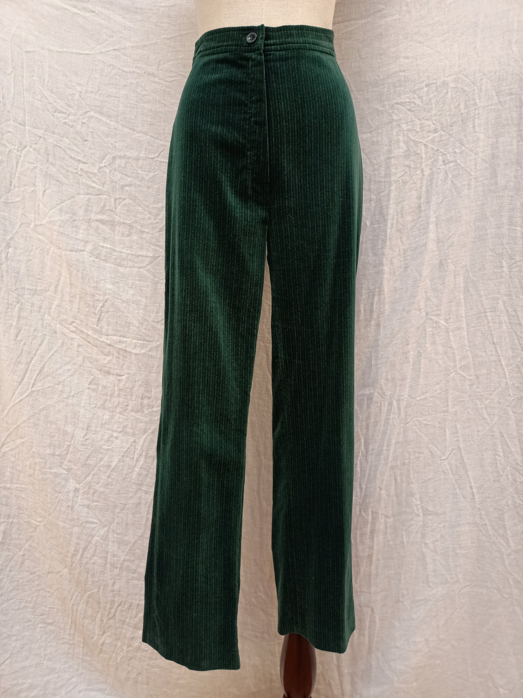 Vintage Striped Velvet Pants