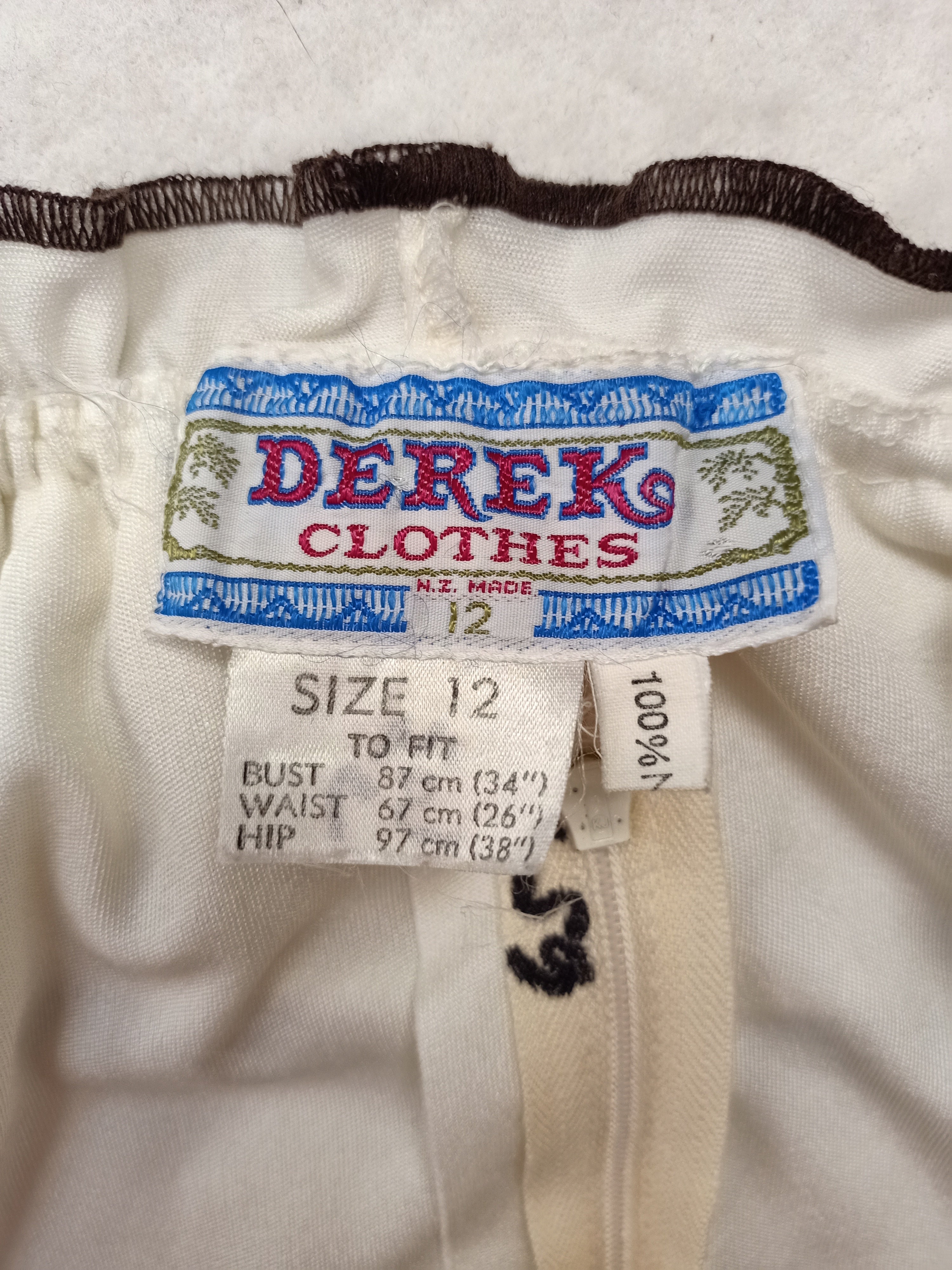 Vintage Derek Clothes Off Shoulder Dress