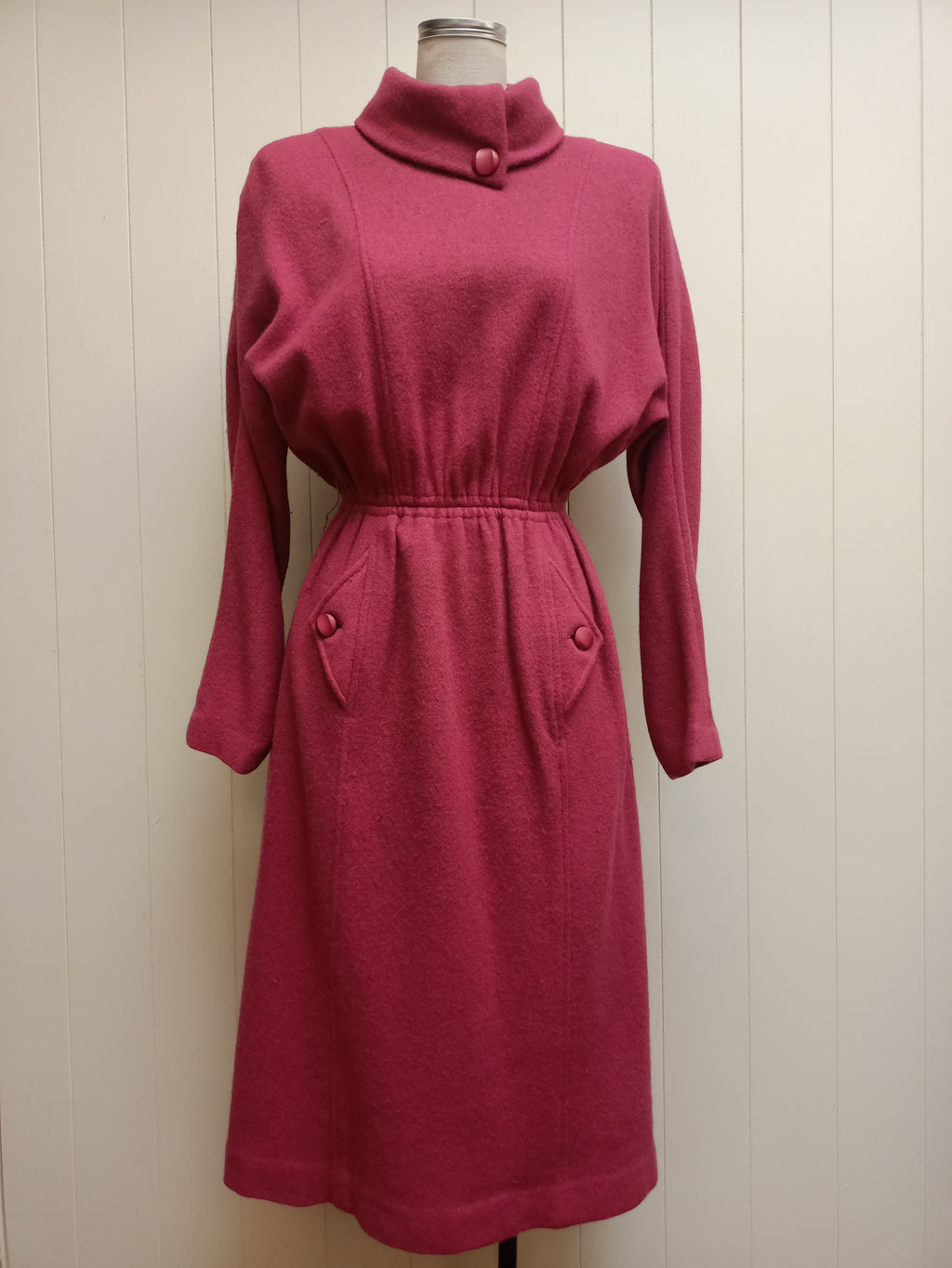 Vintage Metoby Wool Dress