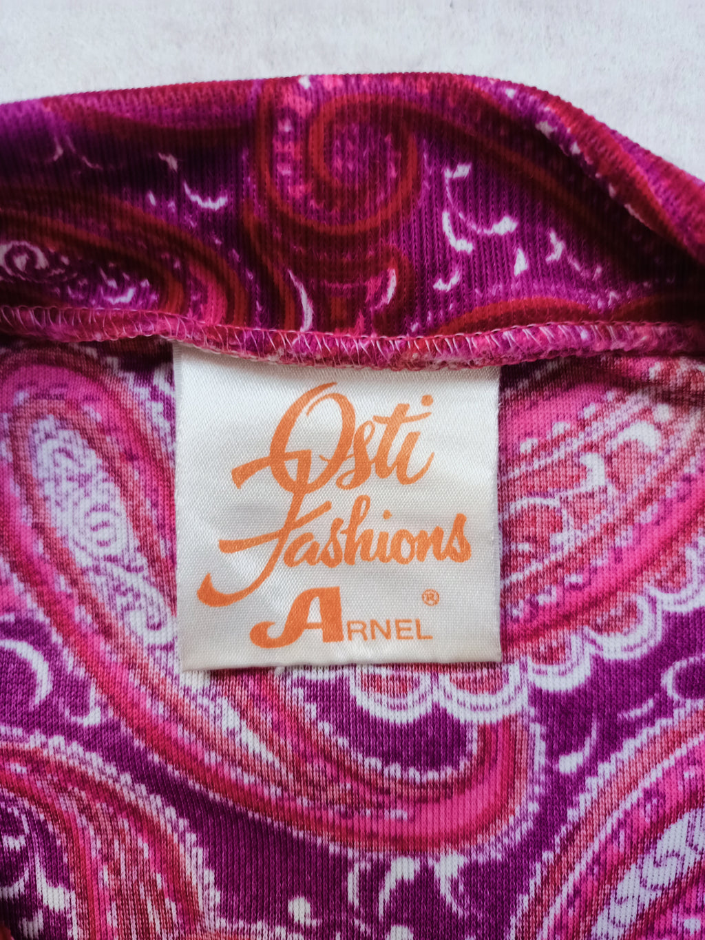 Vintage Osti Fashions Arnel Dress