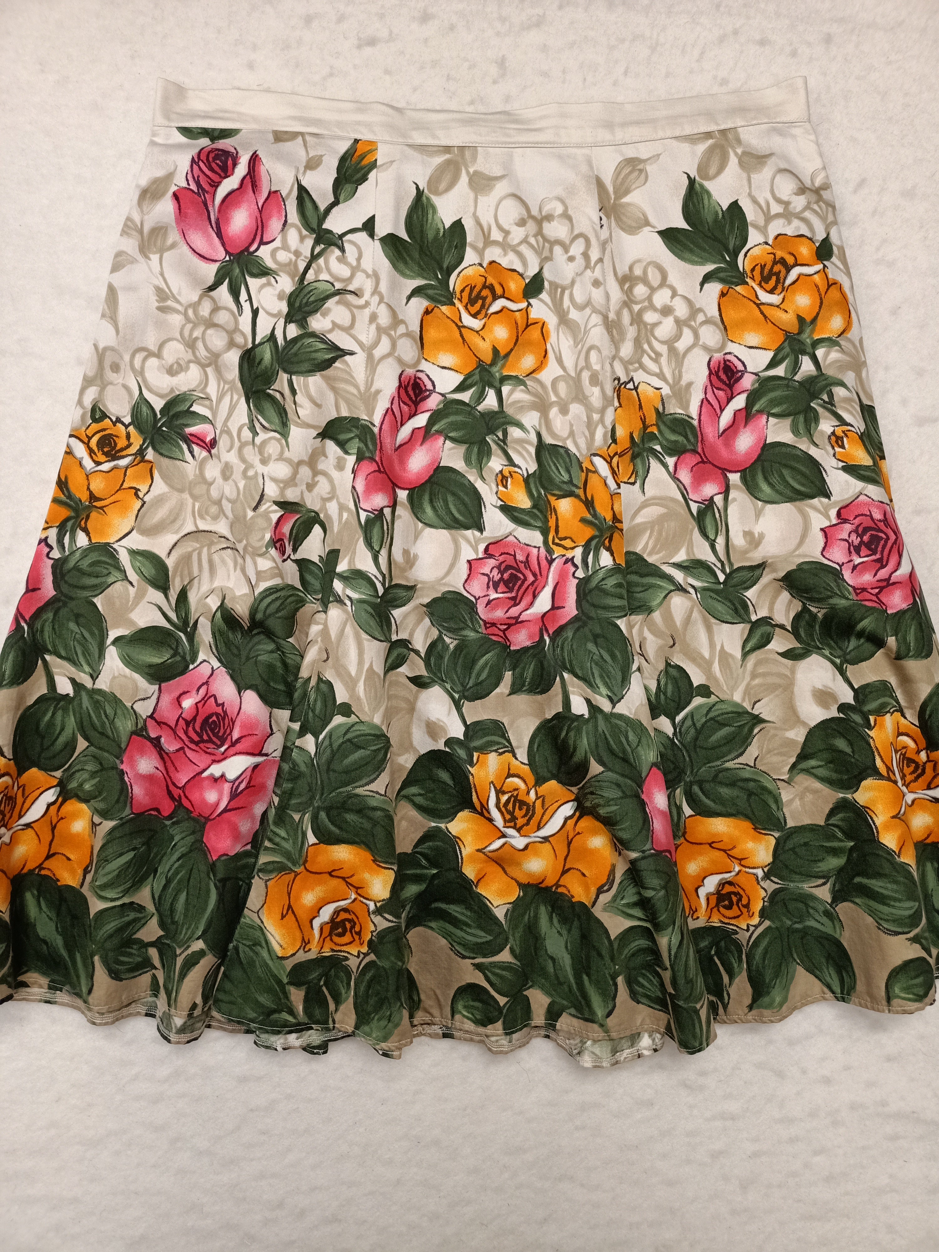 Vintage Rose Border Skirt