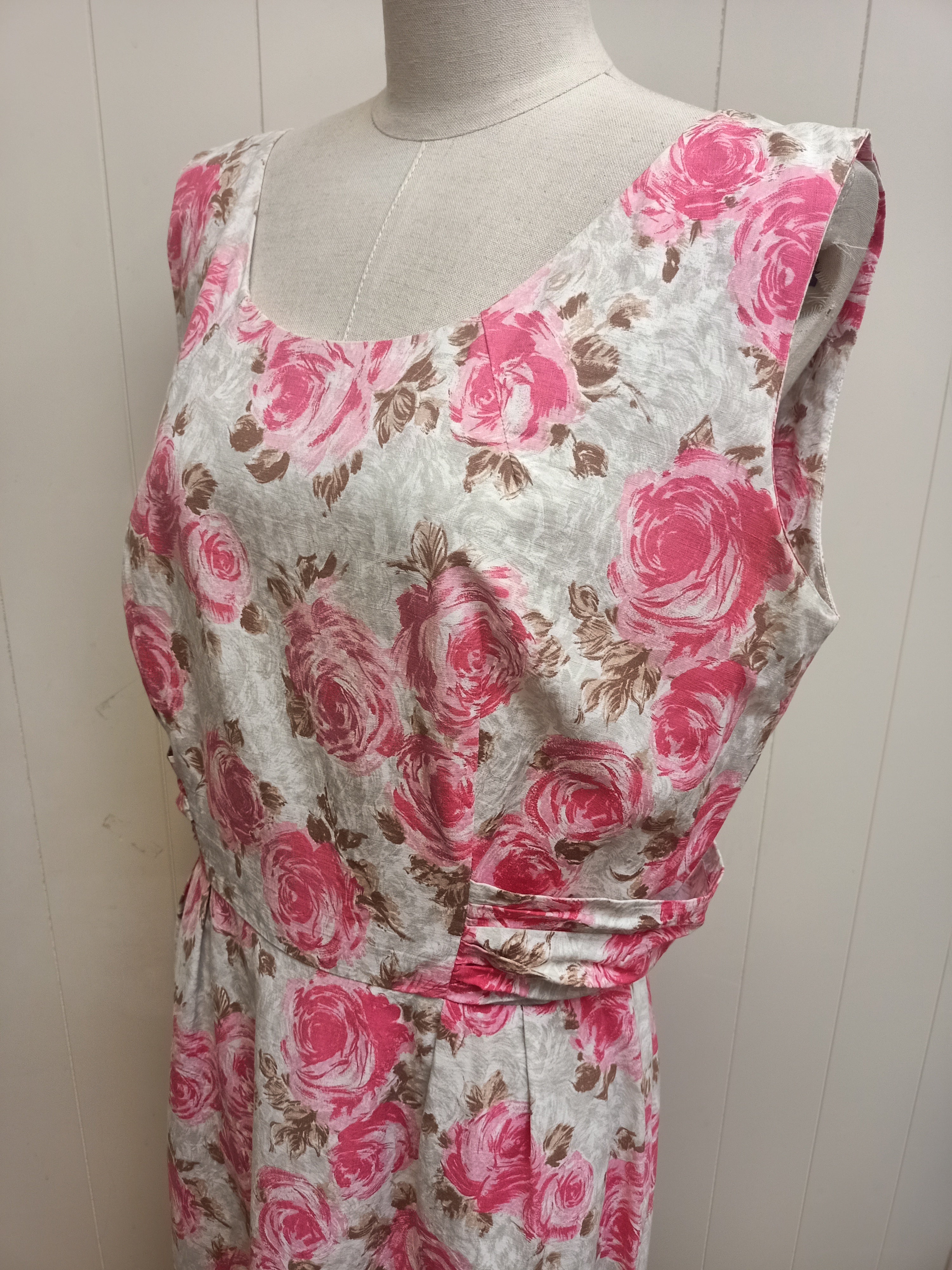 Vintage Horrockses Rose Dress