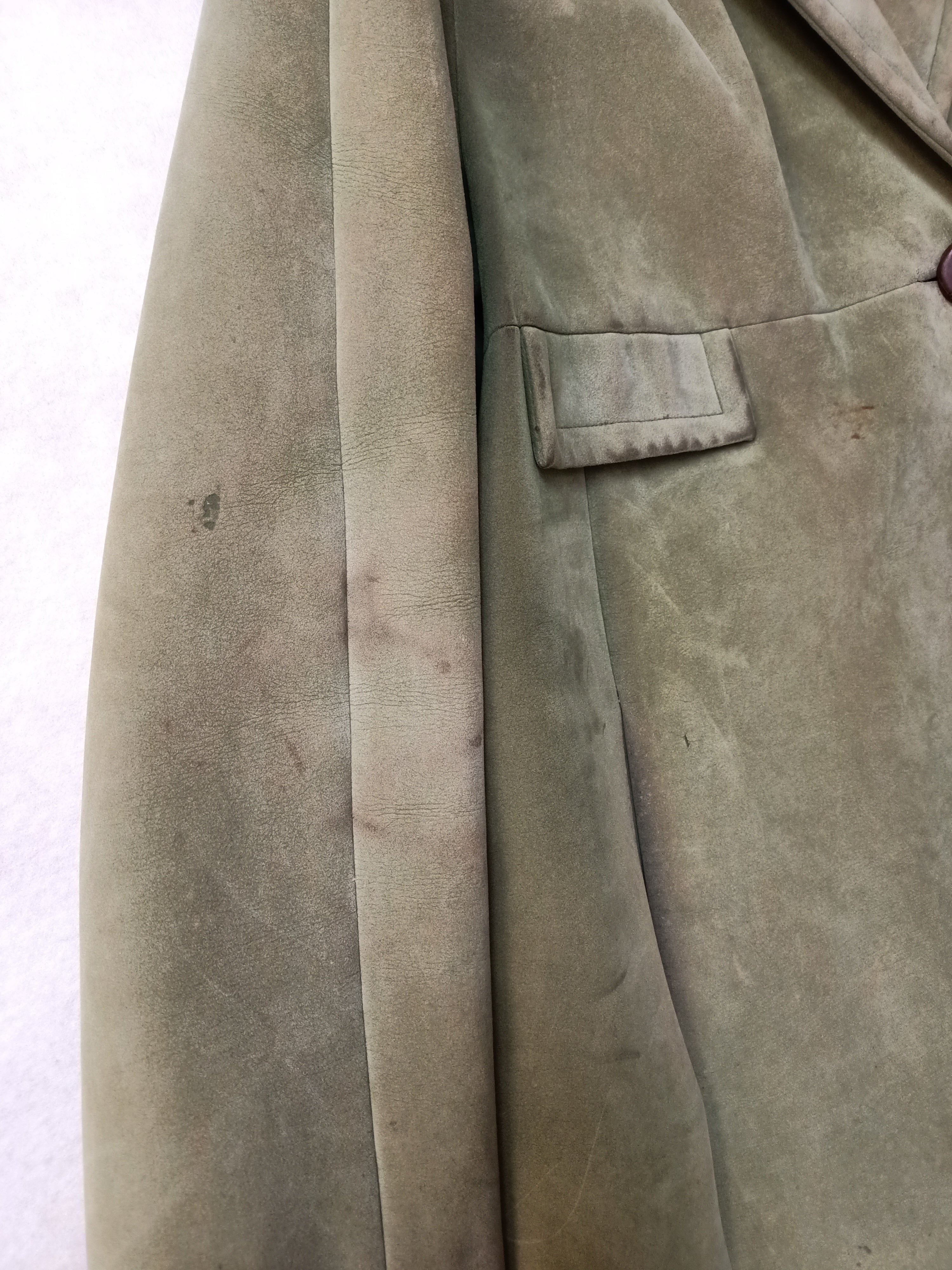 Vintage Faux Suede Coat