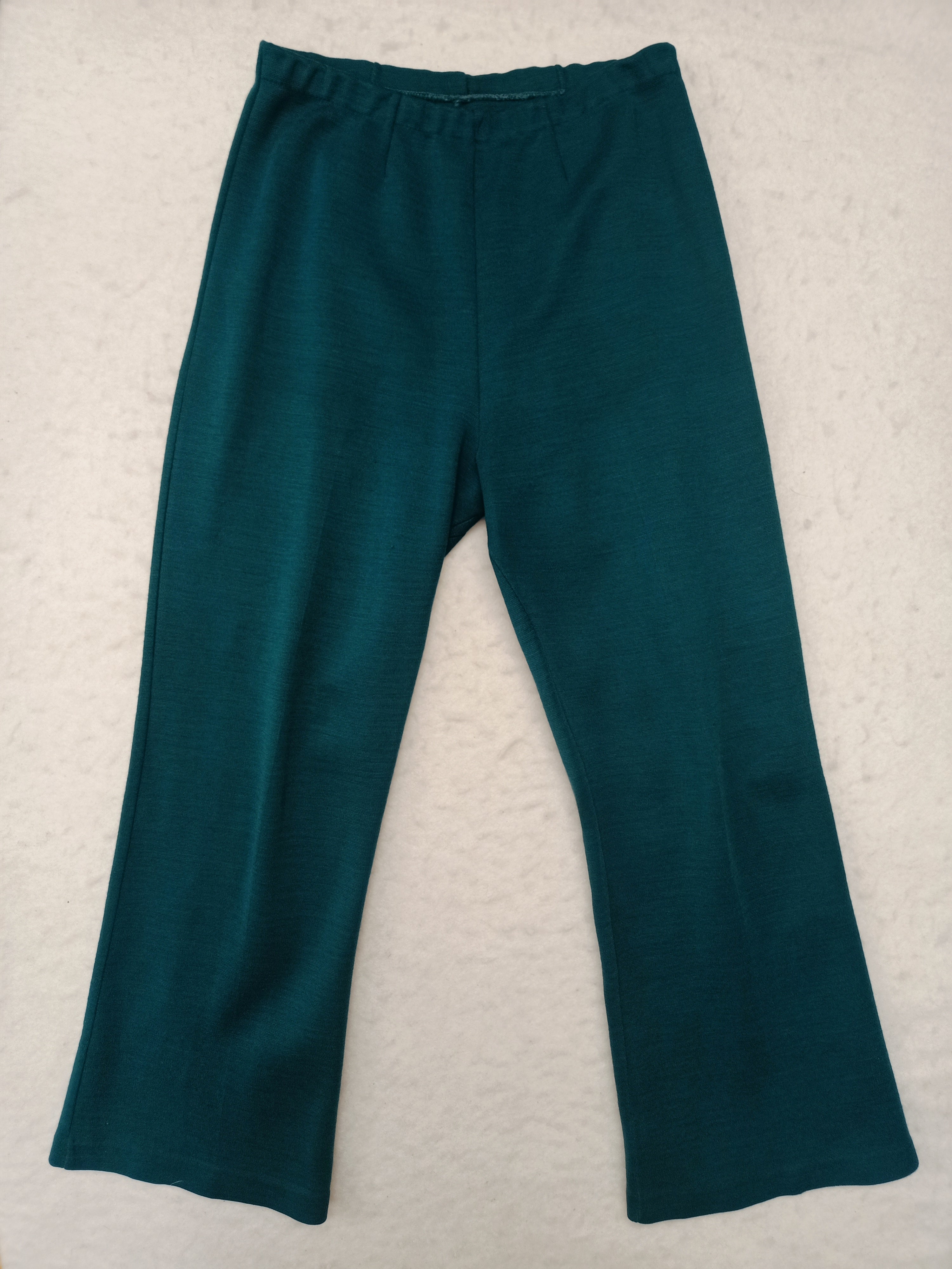 Vintage Teal Stretch Pants