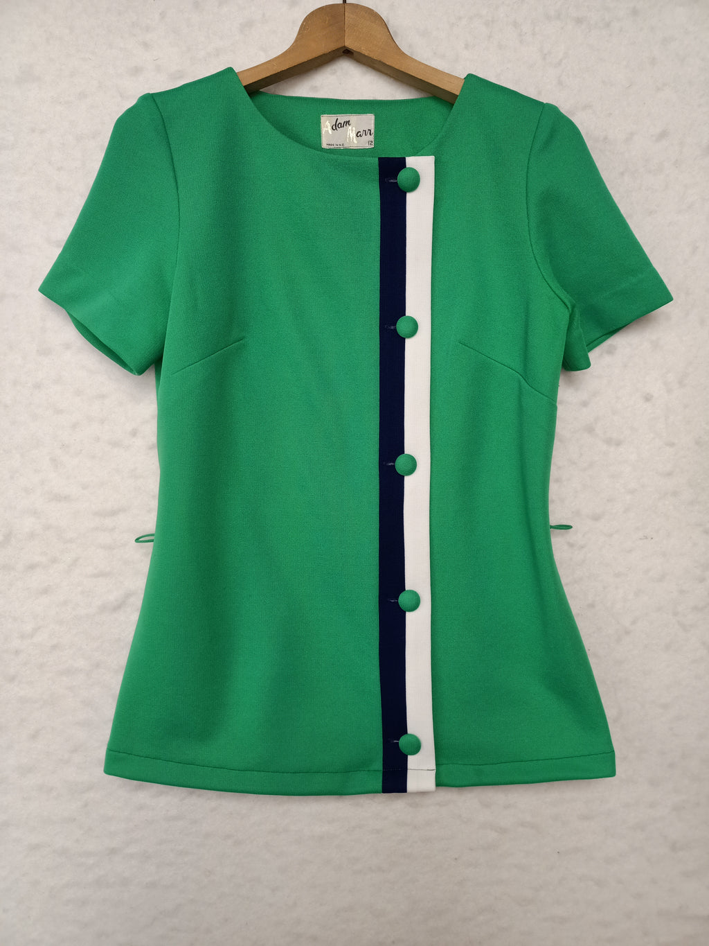 Vintage Adam Marr Colour Block Shirt