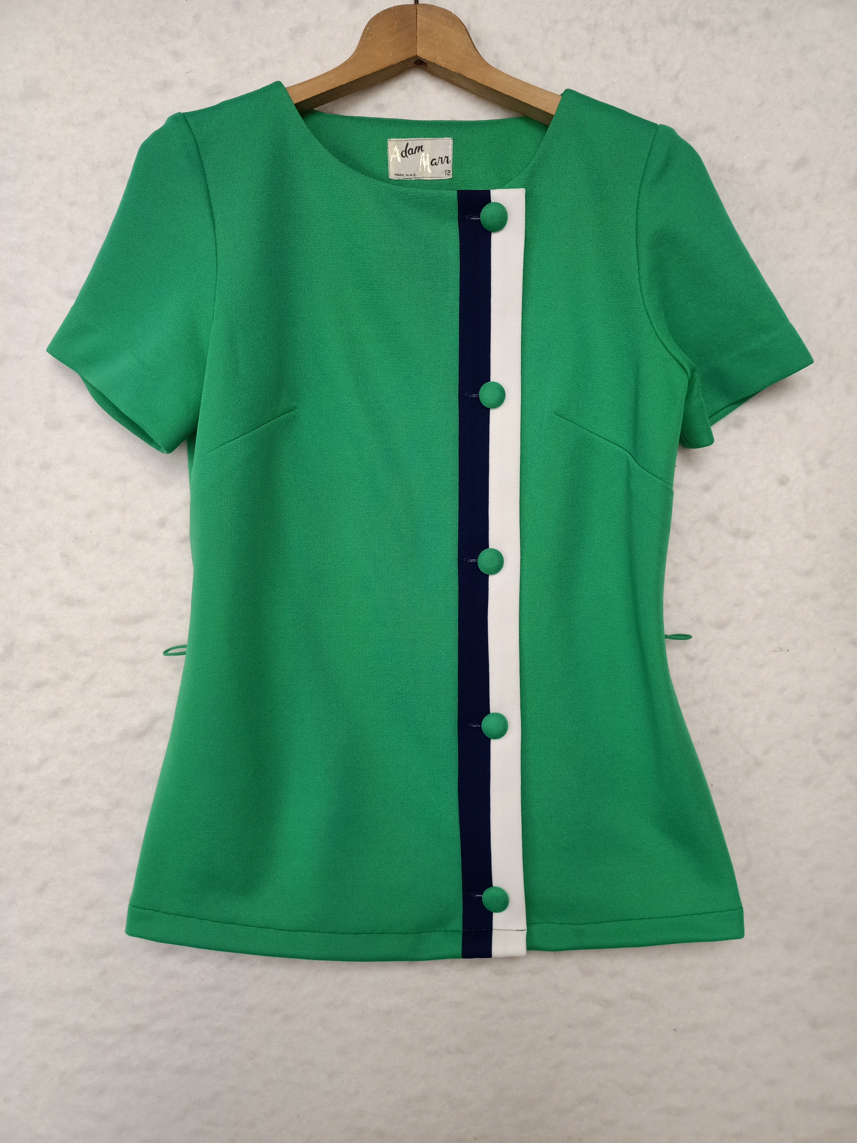 Vintage Adam Marr Colour Block Shirt