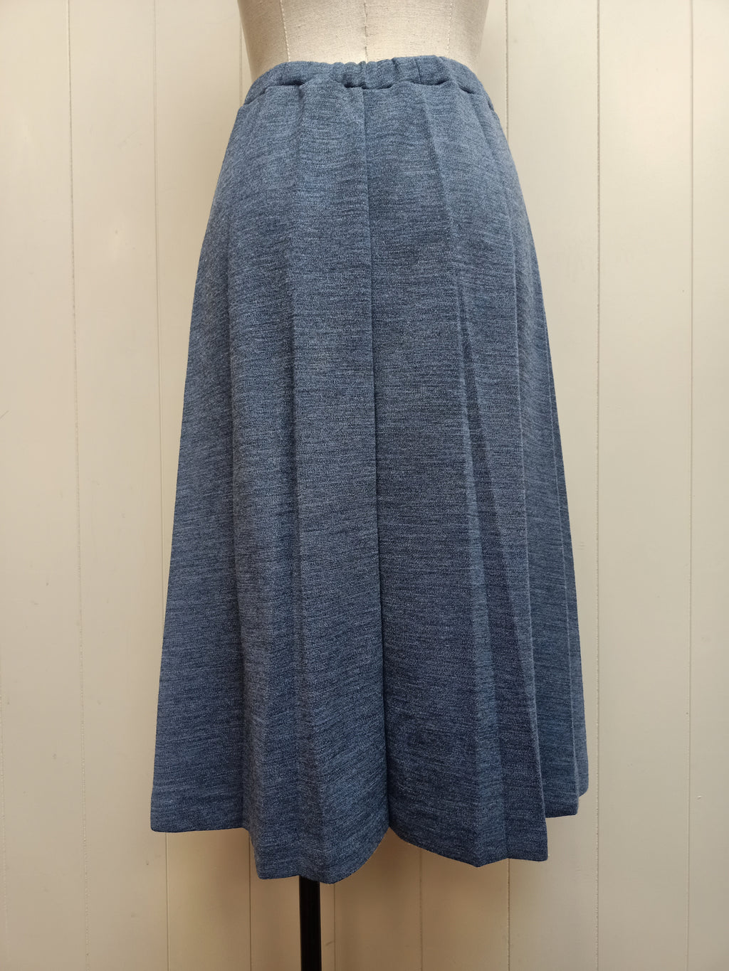 Vintage Trelana Denim Marle Knit Skirt