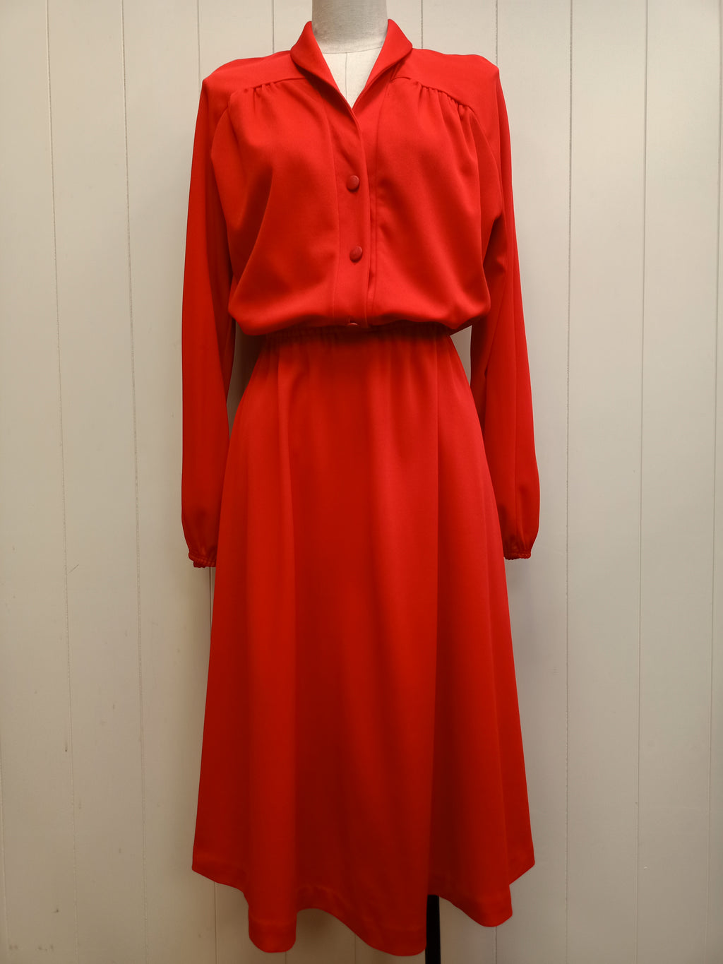 Vintage Dawn Red Dress