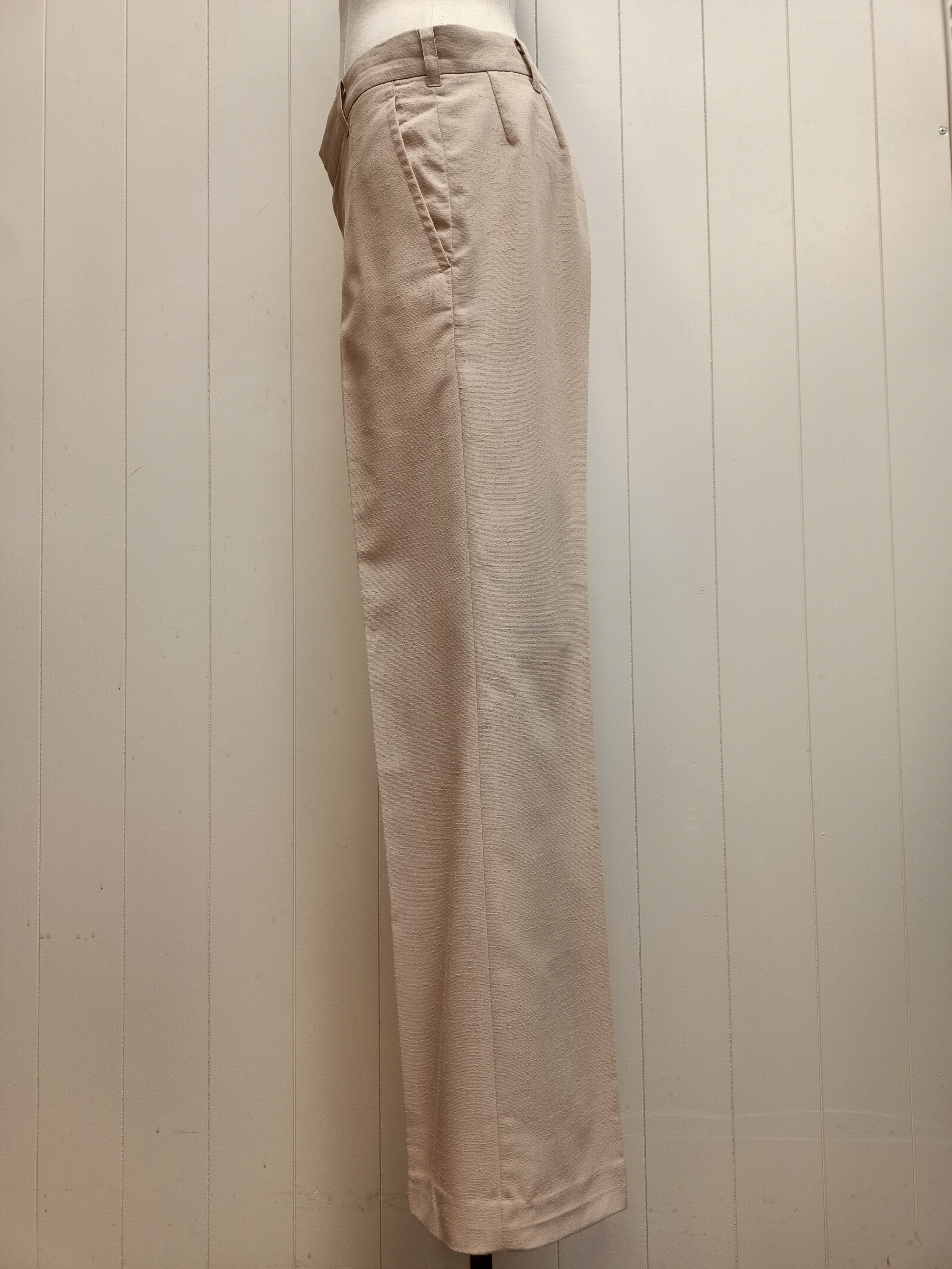 Vintage Mens Best Men Tailer Slub Pants