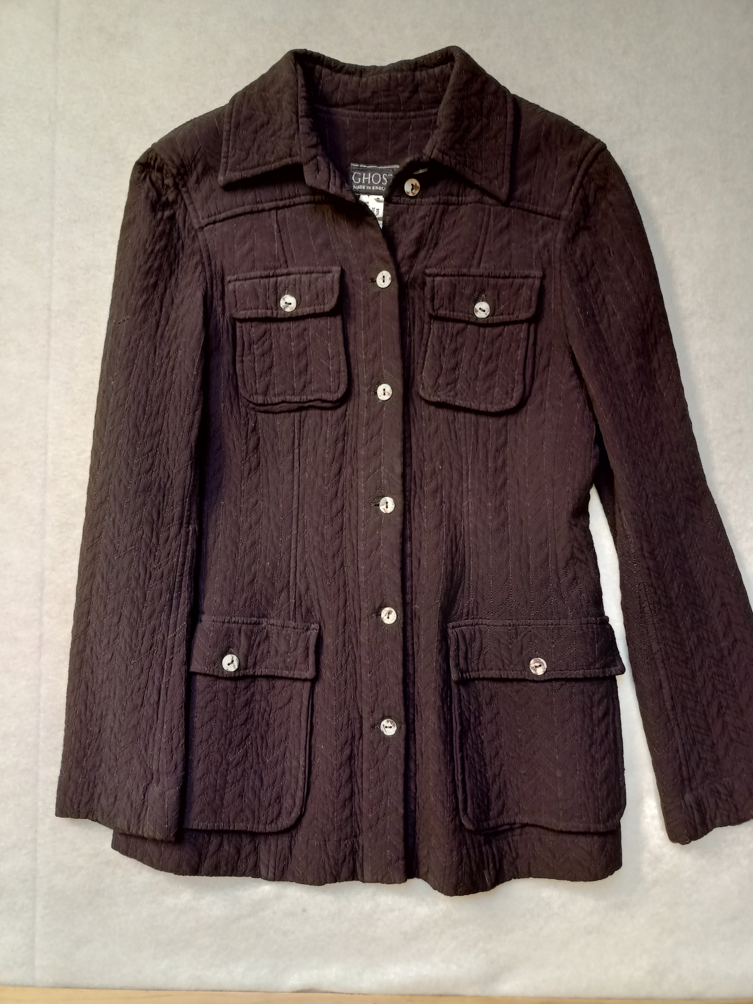 Quilted Purple Jacket