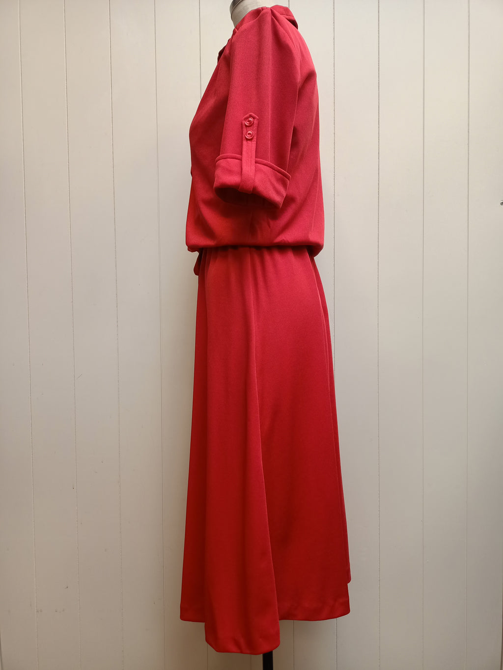 Vintage Love Story Red Dress