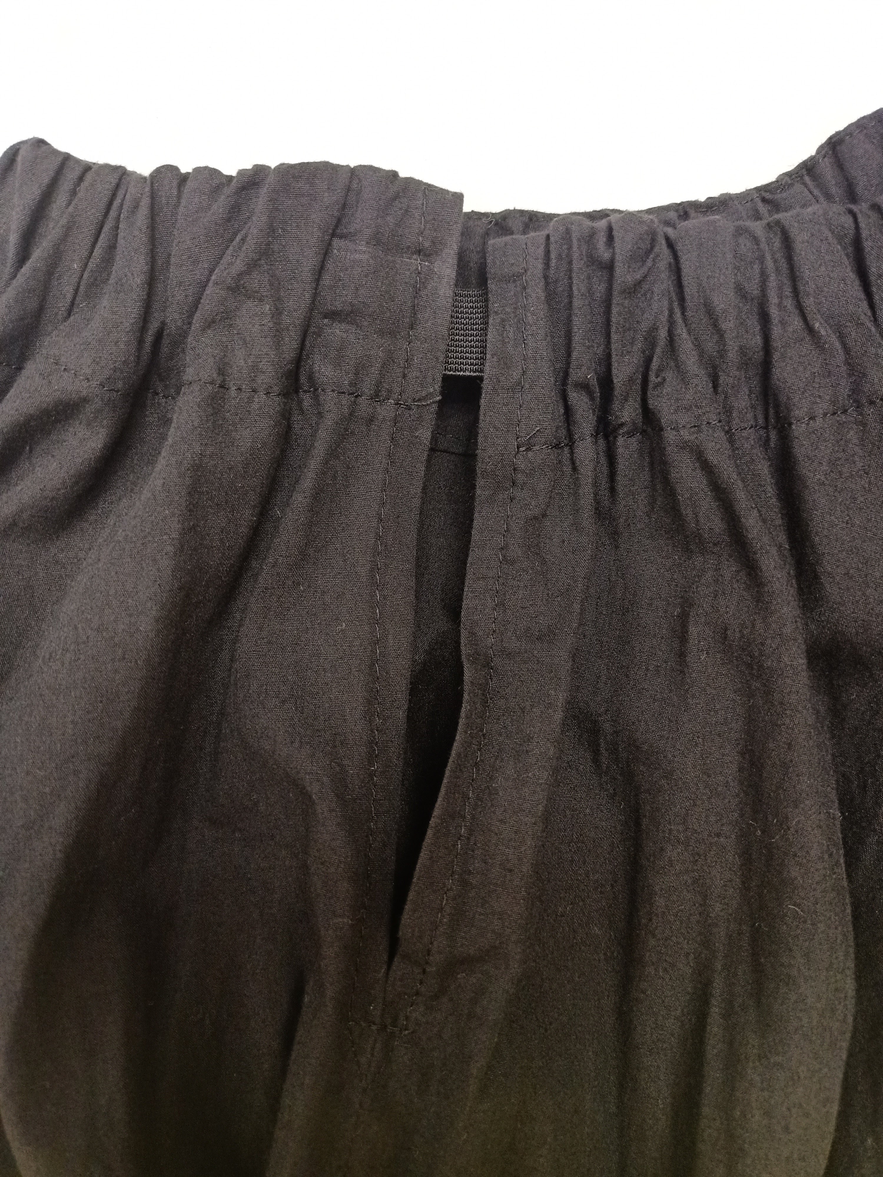 Vintage Black & Neon Green Skirt