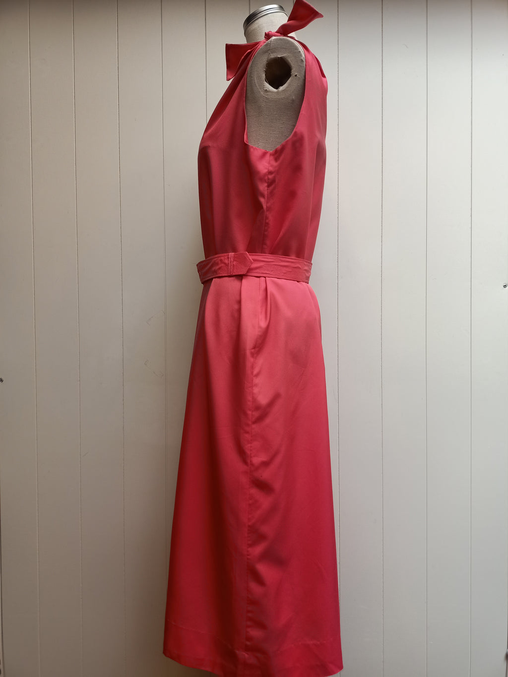 Vintage Shoulder Tie Dress