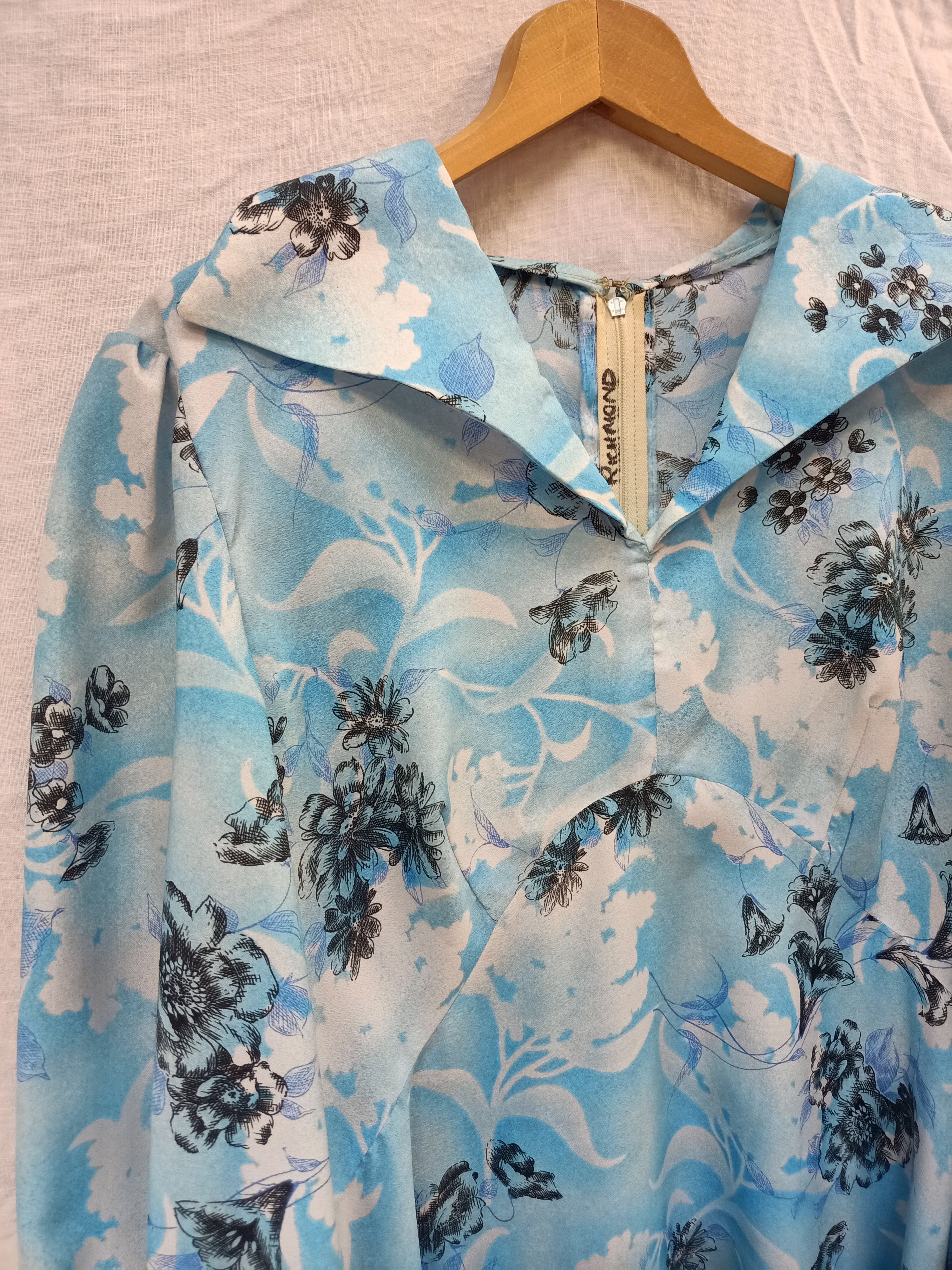 Vintage Floral Maxi Dress