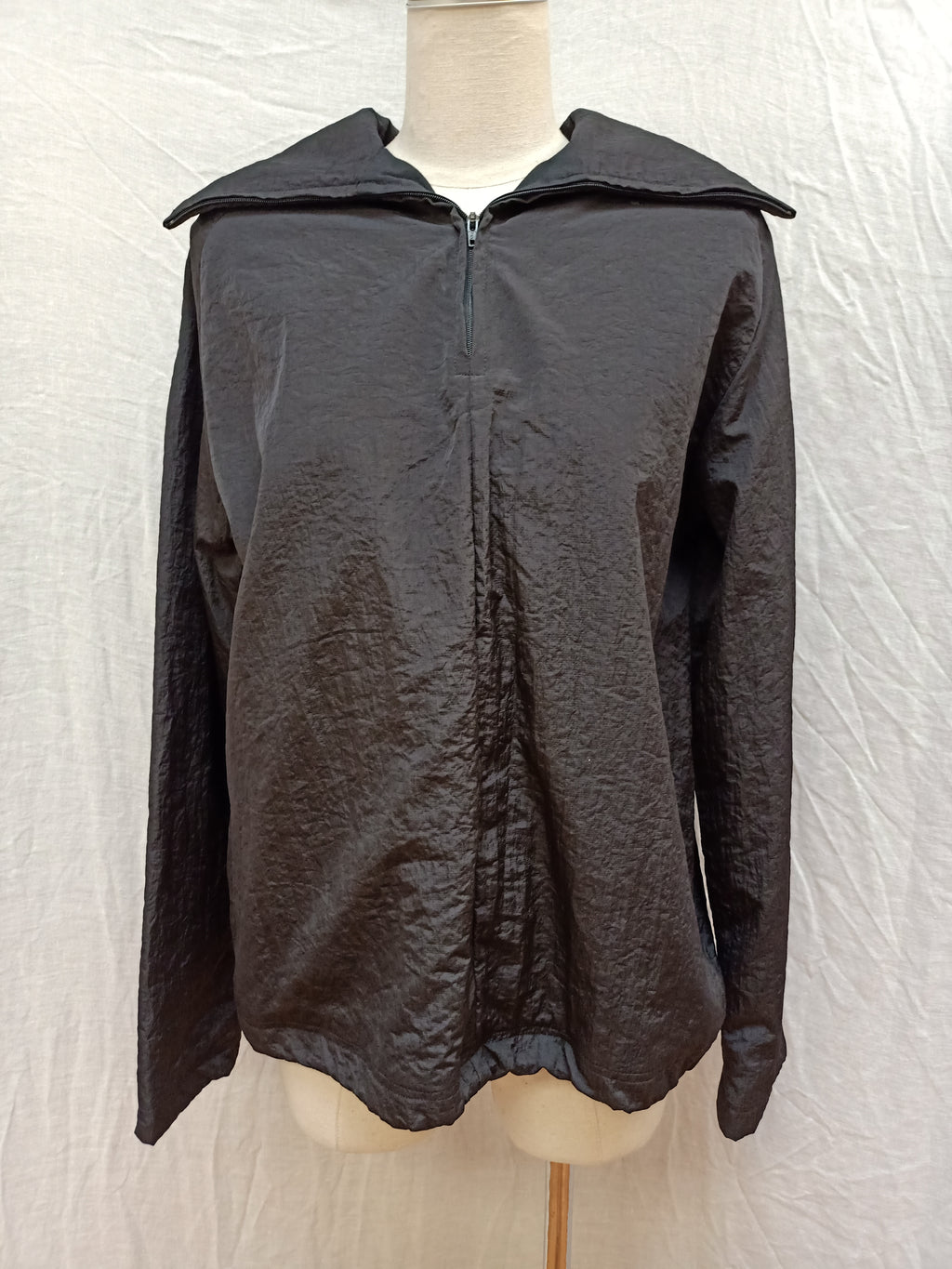 Quarter Zip Nylon Jacket
