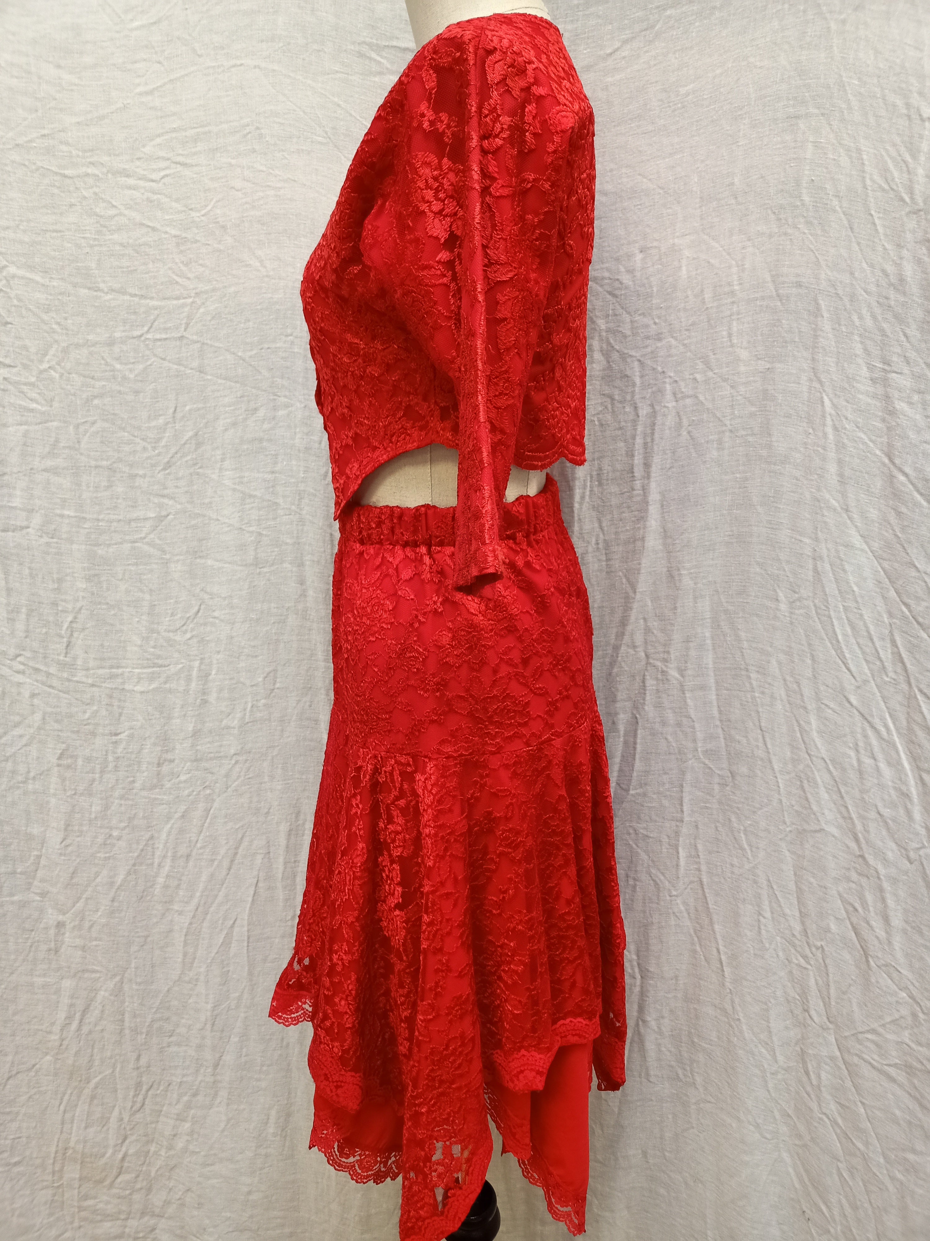 Retro Lace Co-Ord Set