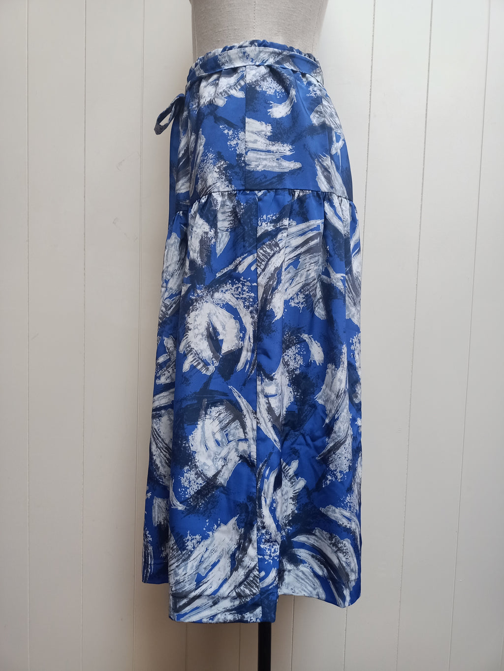 Vintage Brush Strokes Skirt