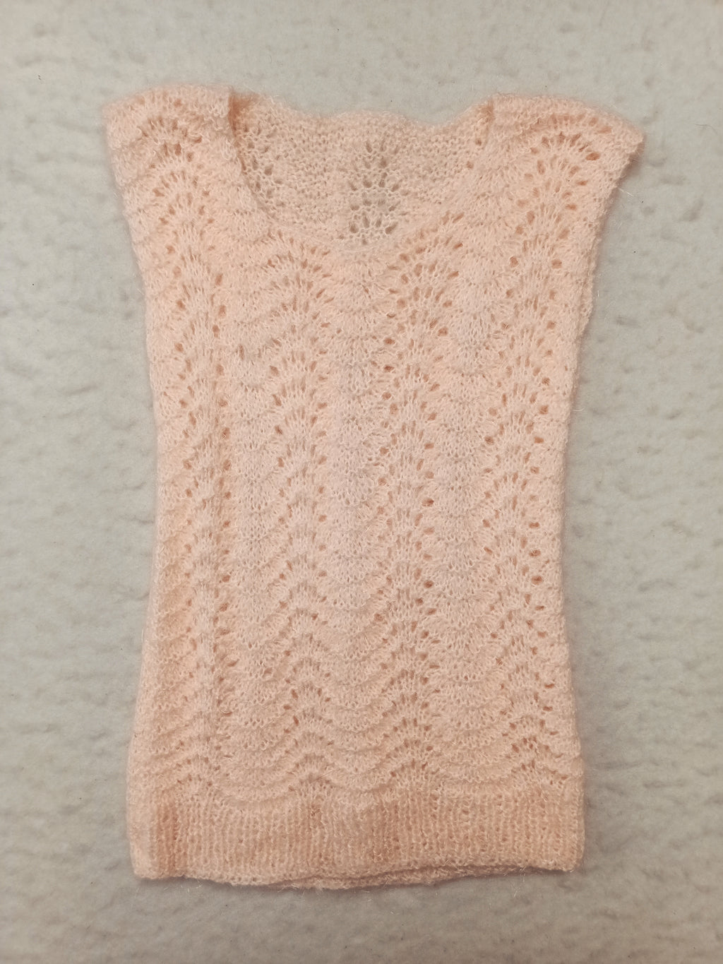 Vintage Wave Handknit Shirt
