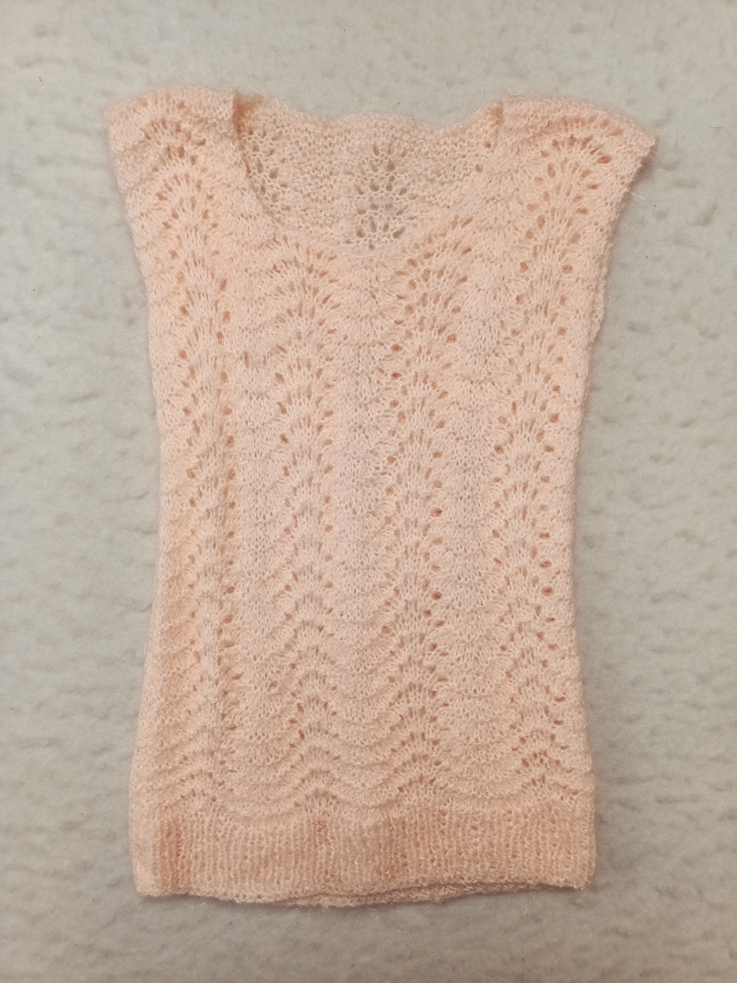 Vintage Wave Handknit Shirt