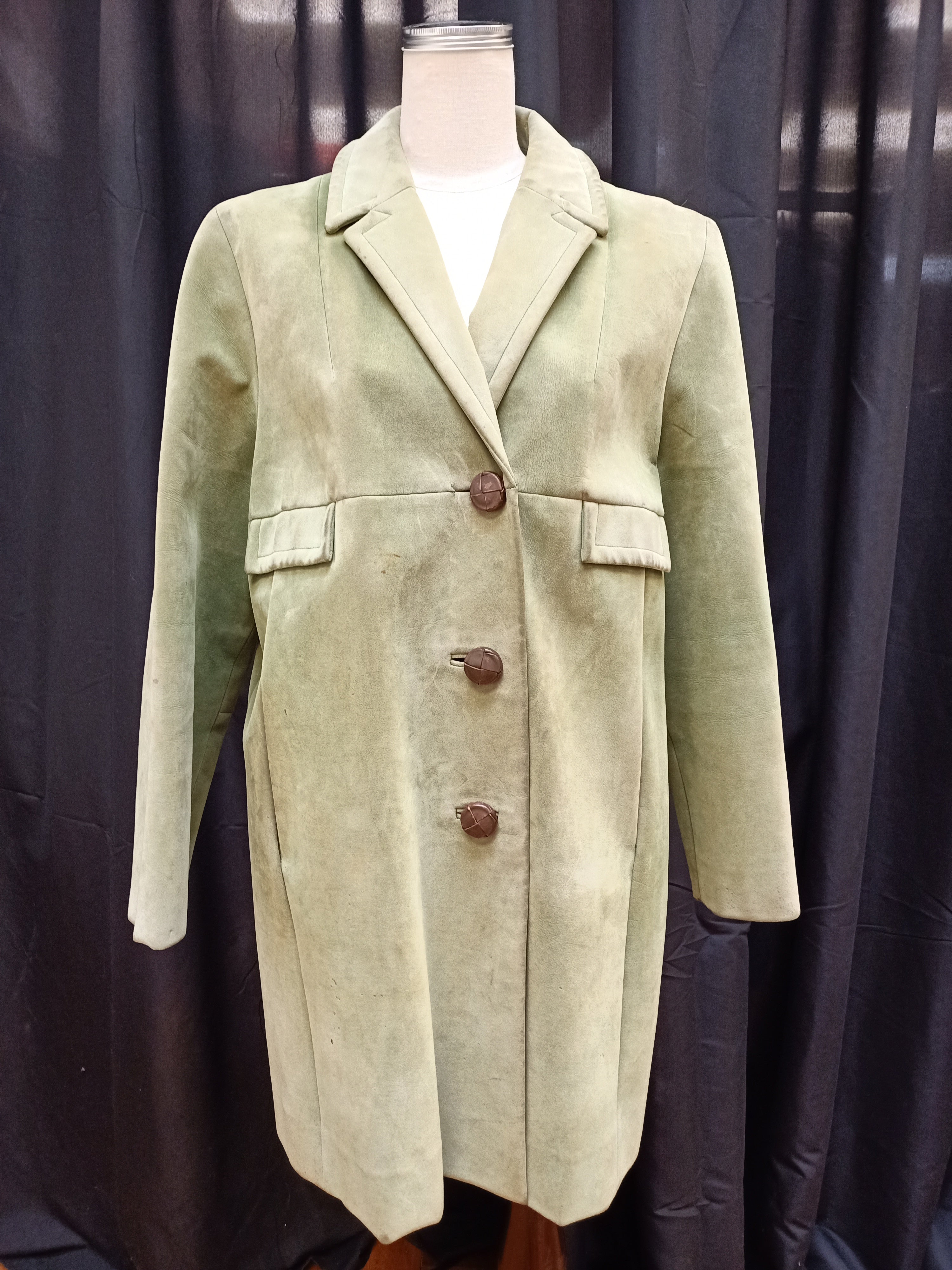 Vintage Faux Suede Coat