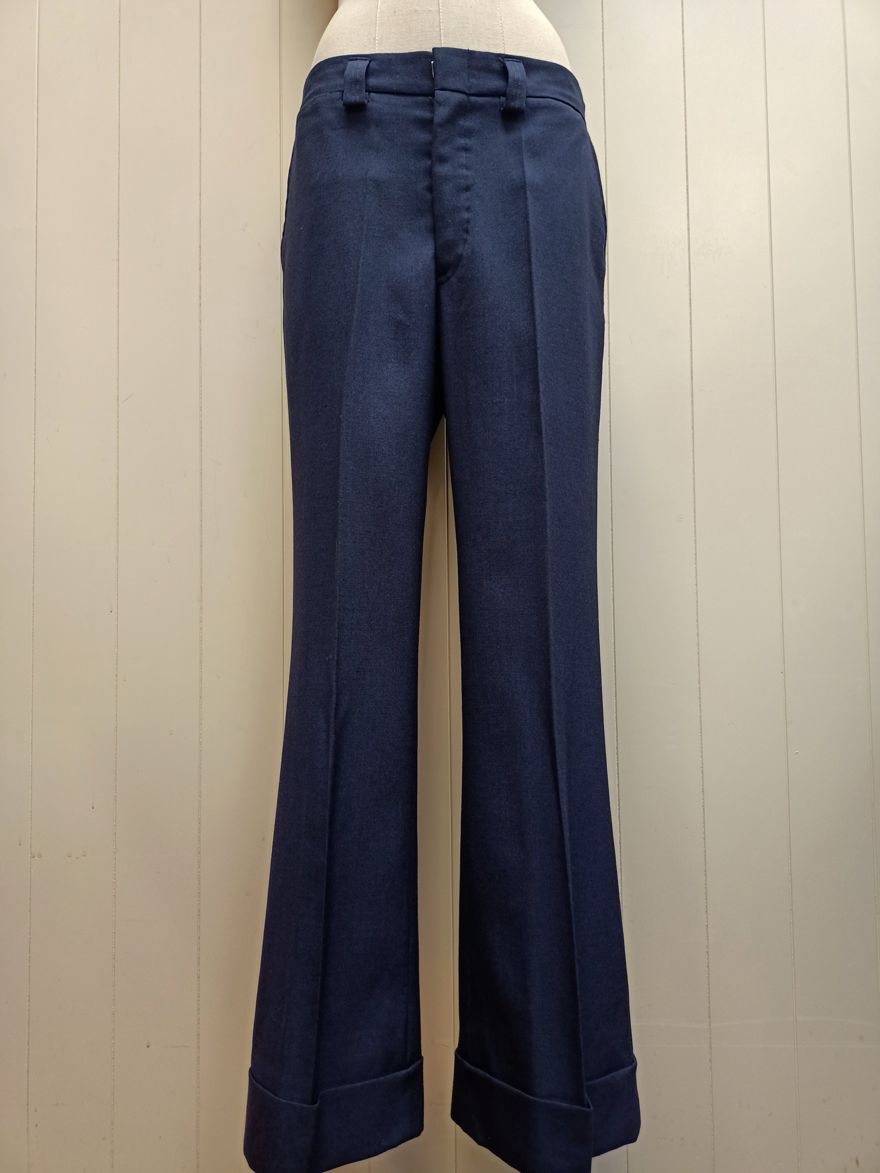 Vintage Mens Navy Pants