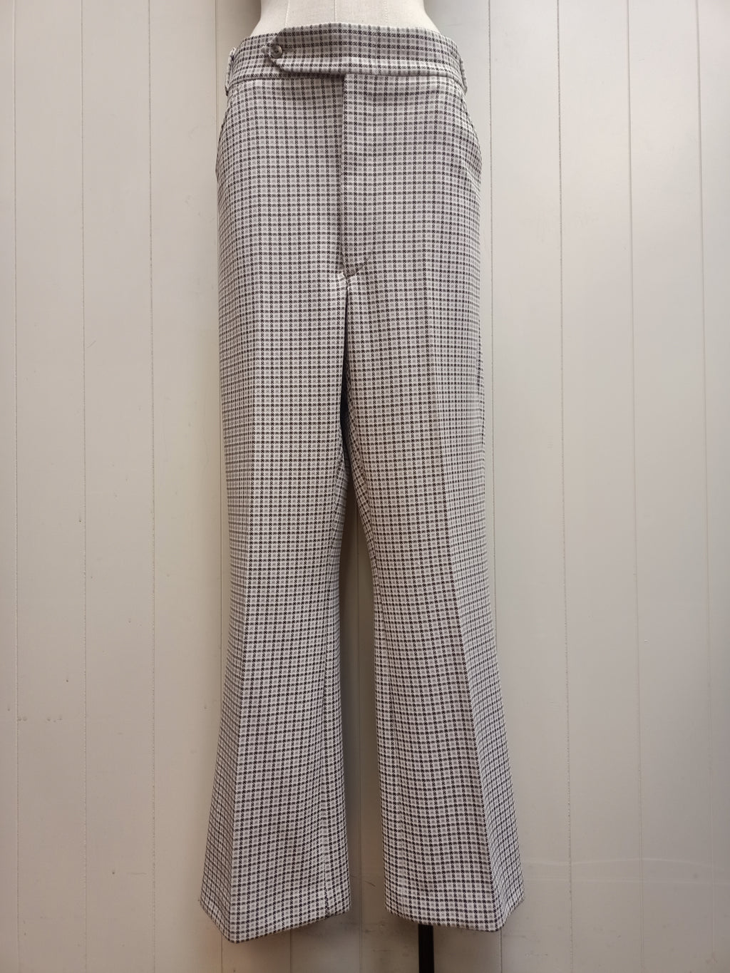 Vintage Mens Sears Checkered Pants