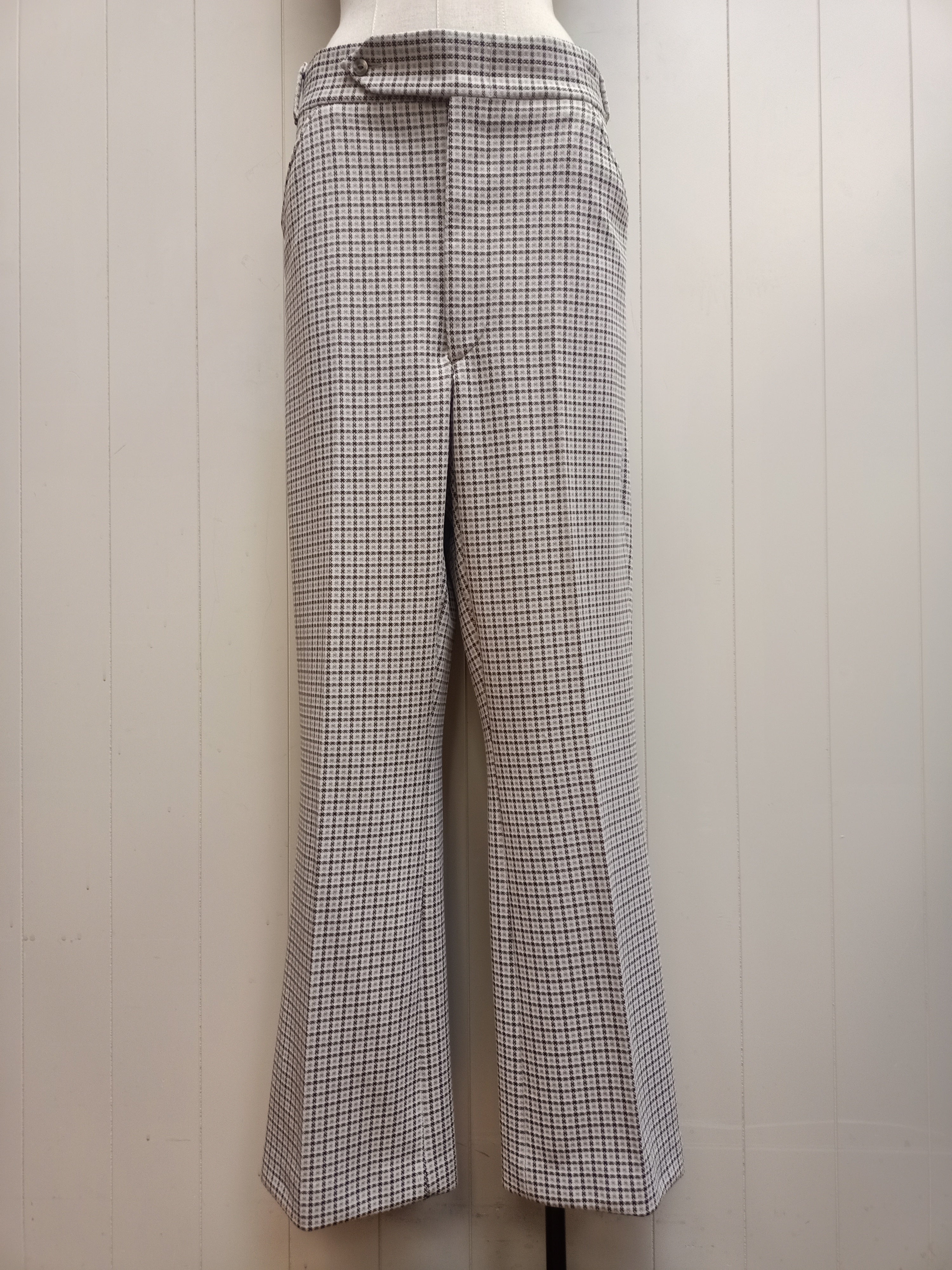 Vintage Mens Sears Checkered Pants